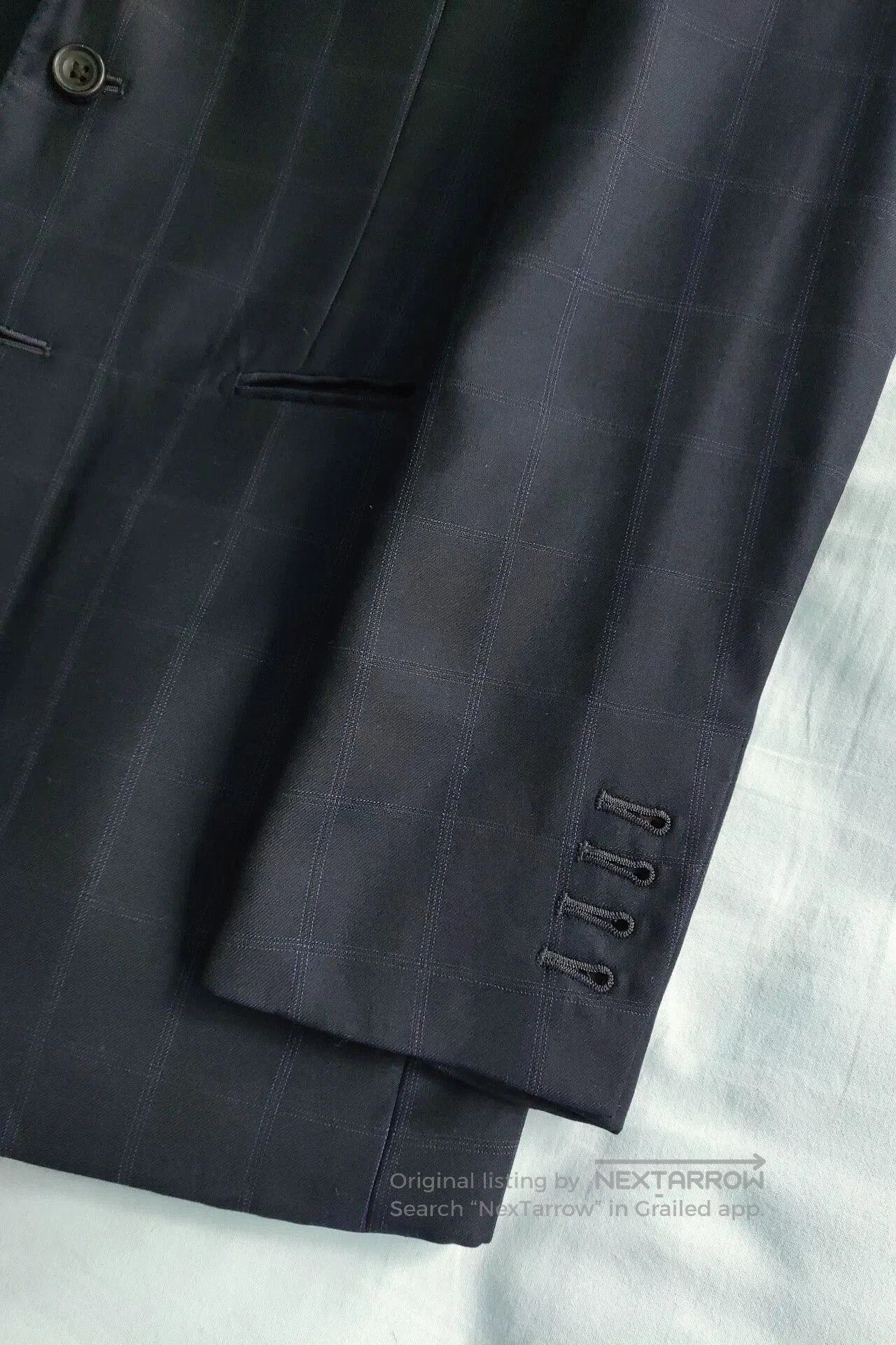 Taishi Nobukuni Custom Japanese Wool Suit by Wild Life Tailor. Size US M / EU 48-50 / 2 - 4 Thumbnail