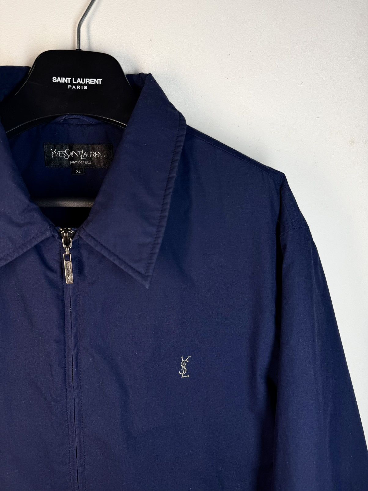 Yves Saint Laurent Warm YSL Jacket Quilted YSL Bomber Size US XL / EU 56 / 4 - 3 Thumbnail