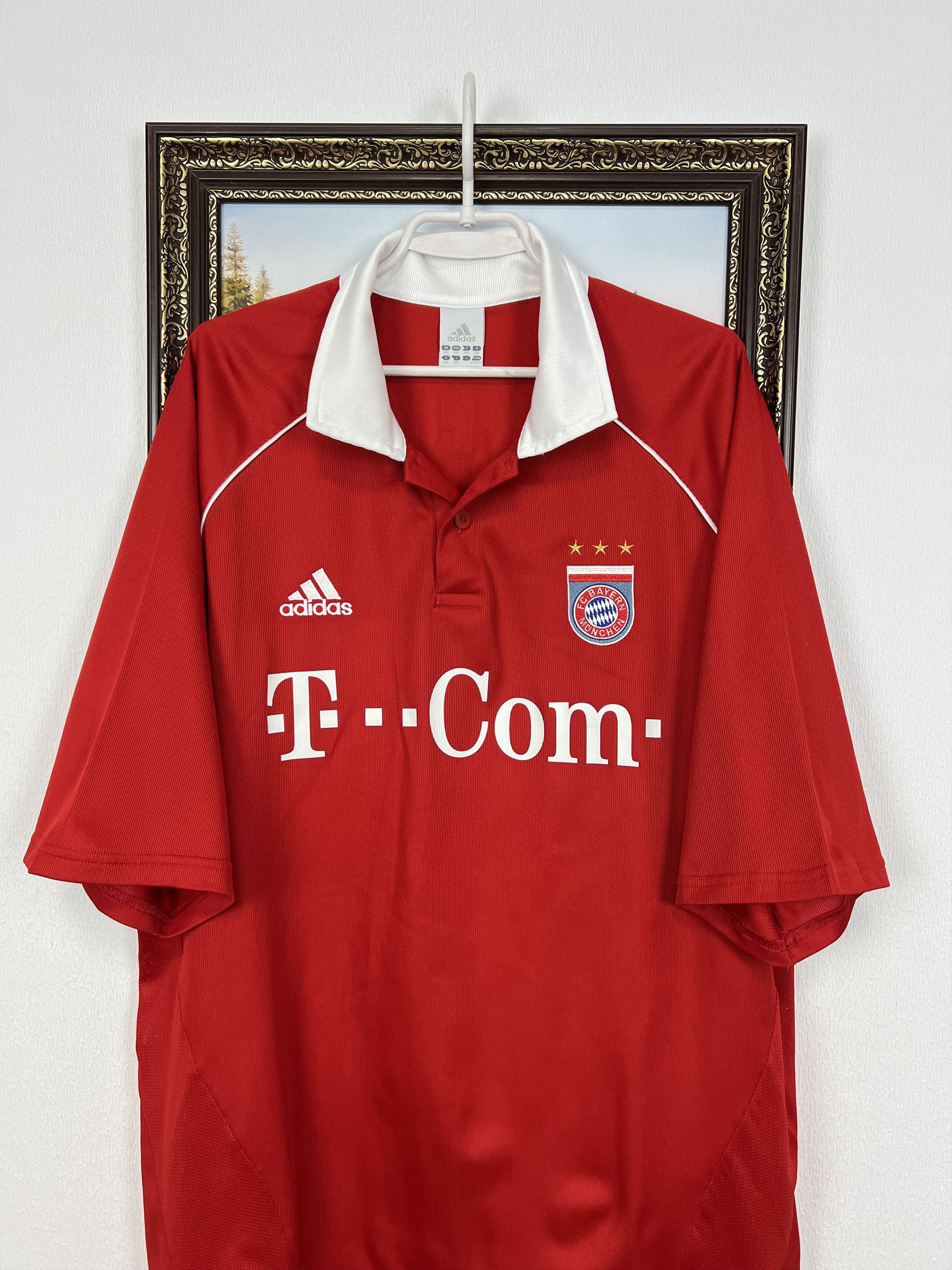 Adidas Bayern Munich football shirt Soccer Jersey Tee Hype Size US XL / EU 56 / 4 - 2 Thumbnail
