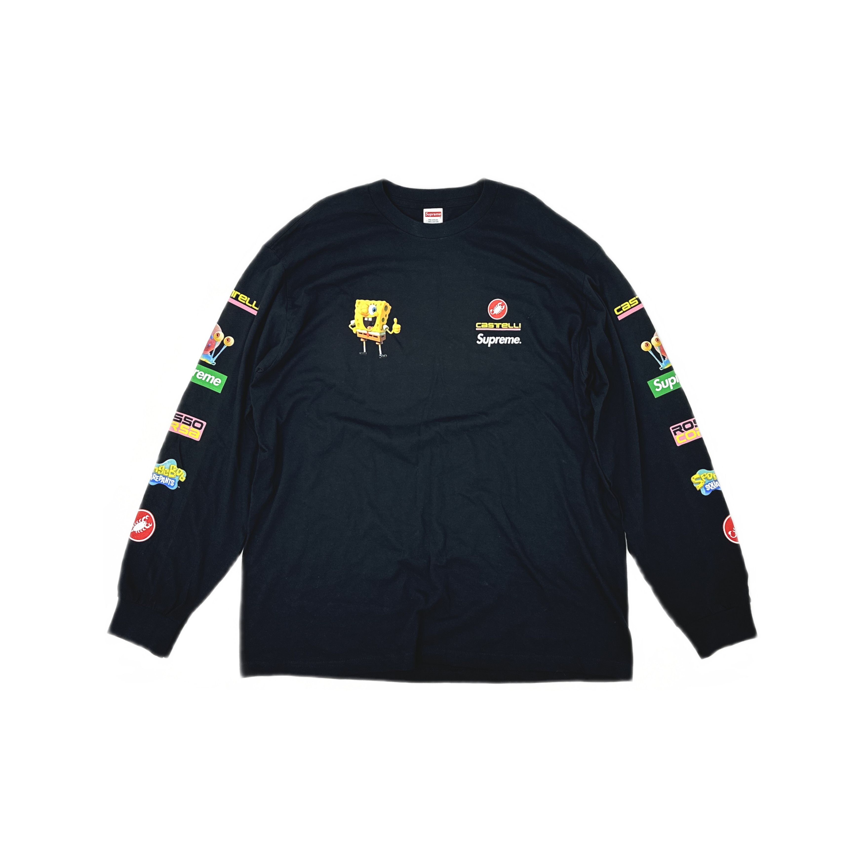 Supreme Supreme Araki Orchid Black T Shirt Long Sleeve USA XL