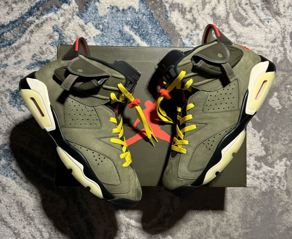 Military air jordan 6 best sale