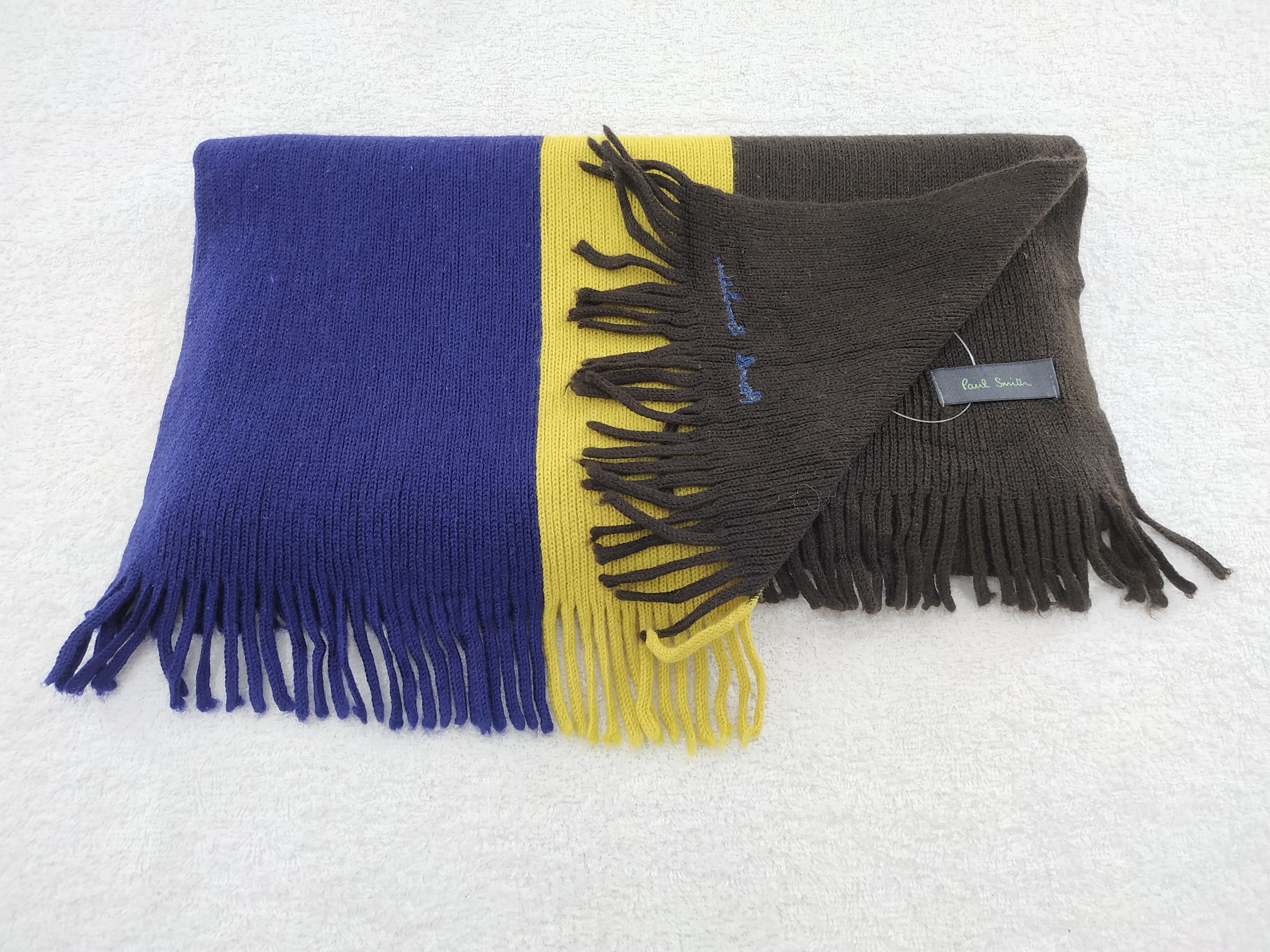 Paul Smith Vintage Paul Smith Scarf/Muffler/Neckwear MF432 Size ONE SIZE - 4 Thumbnail