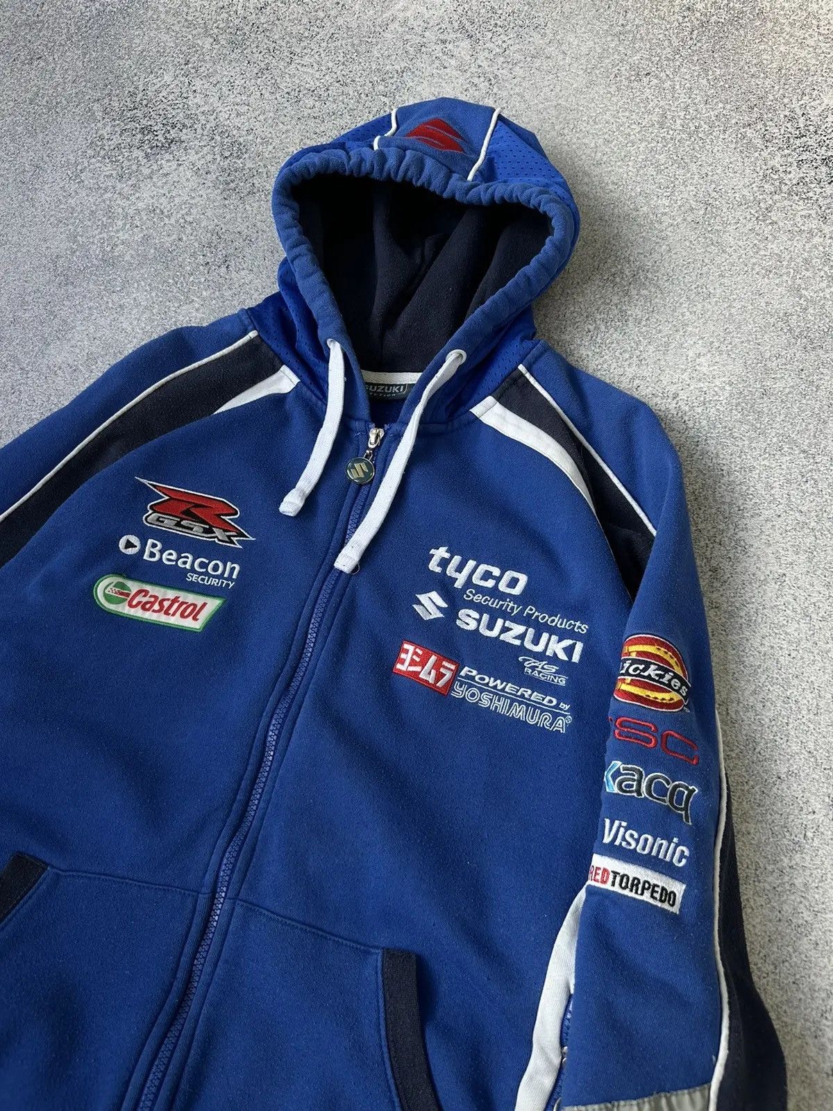Formula 1 × Vintage Vintage Suzuki Tyco Yoshimura Racing Track Jacket Size US L / EU 52-54 / 3 - 10 Thumbnail