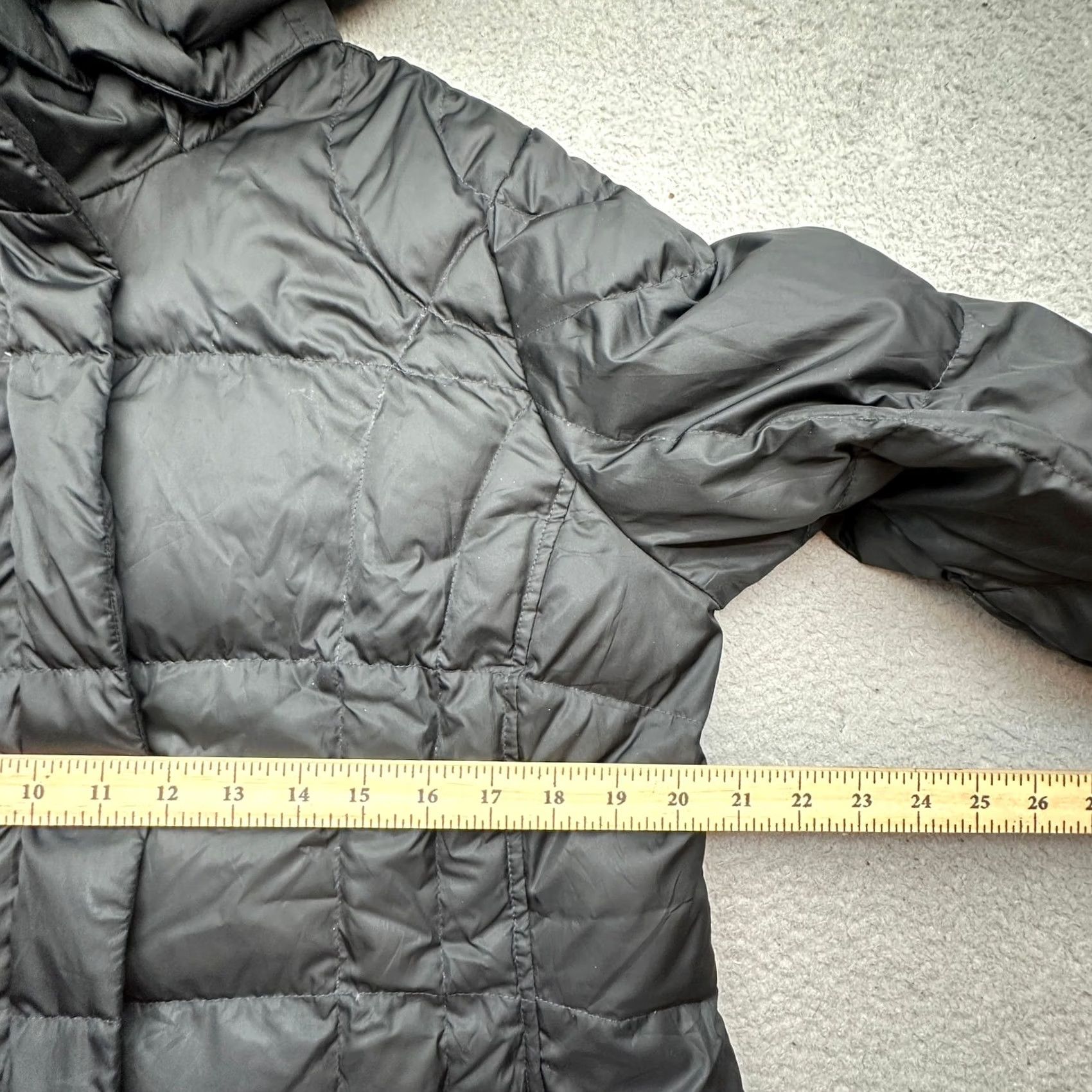 Eddie Bauer Eddie Bauer Lodge Down Parka Fur Trim Hooded Jacket Womens Large Black Quilted Parka Jacket Long Sleeve Zip Pockets Vintage No Size L / US 10 / IT 46 - 5 Thumbnail