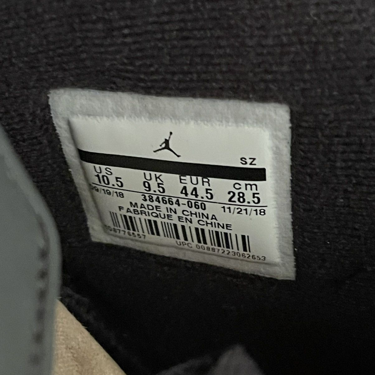 Jordan Brand Jordan 6 Retro Black Infrared 2019 Size US 10.5 / EU 43-44 - 8 Thumbnail