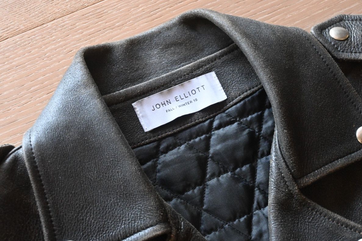 Other John Elliot x Blackmeans Distressed Leather Jacket Size US L / EU 52-54 / 3 - 2 Thumbnail