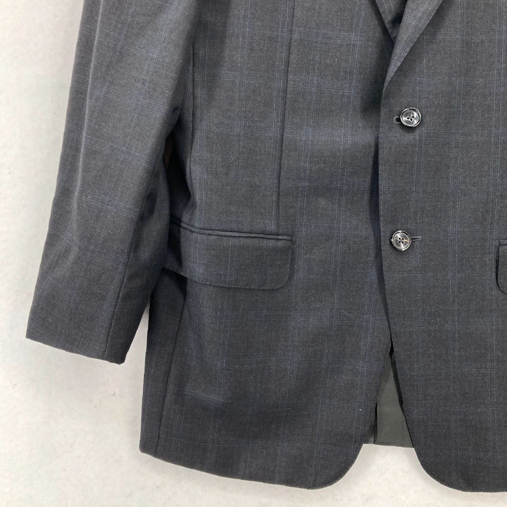 Ermenegildo Zegna Ermenegildo Zegna Blazer Sport Coat Mens 40 Gray Plaid Wool 2 Button Switzerland Jacket Coat Blazer Mens 40 Gray Plaid Wool Switzerland Size 40R - 4 Thumbnail