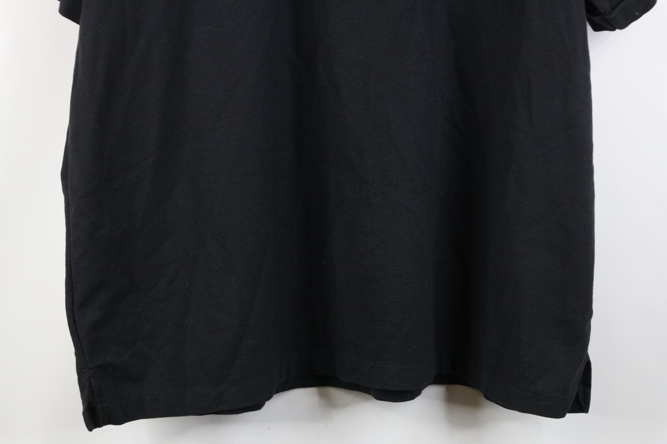 Vintage Vtg 70s 80s Streetwear Knit Collared Golf Polo Shirt Black Size US XL / EU 56 / 4 - 14 Thumbnail