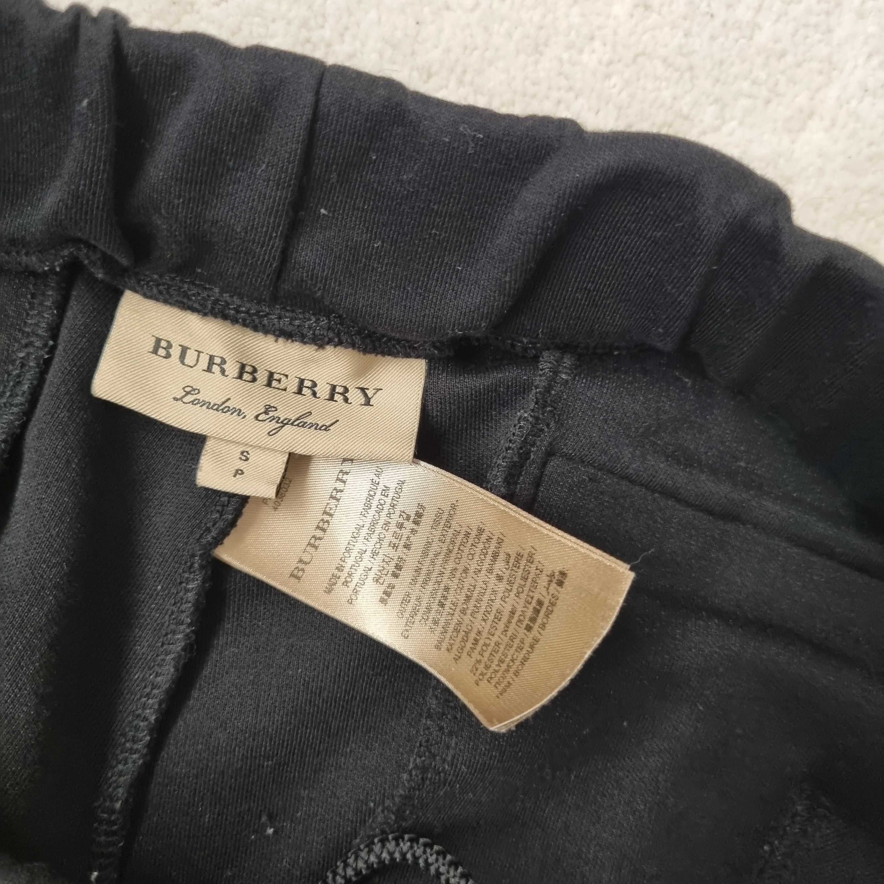 Burberry Burberry Tuxedo Sweatpants Small Black Size US 30 / EU 46 - 8 Thumbnail