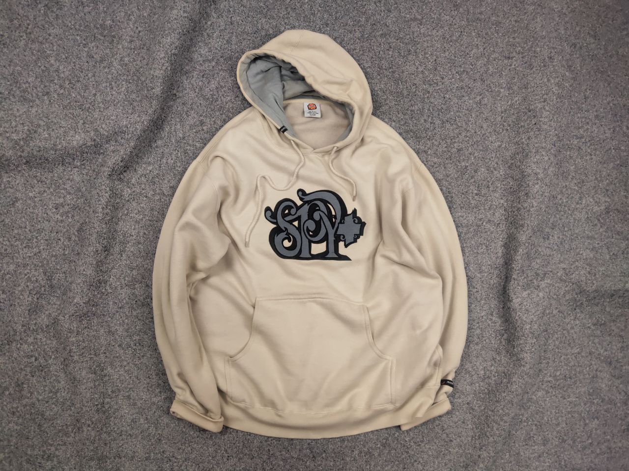 SPY Optic vintage Spy Skate Embroidered Logo Oversized Hoodie Y2K Size US L / EU 52-54 / 3 - 1 Thumbnail