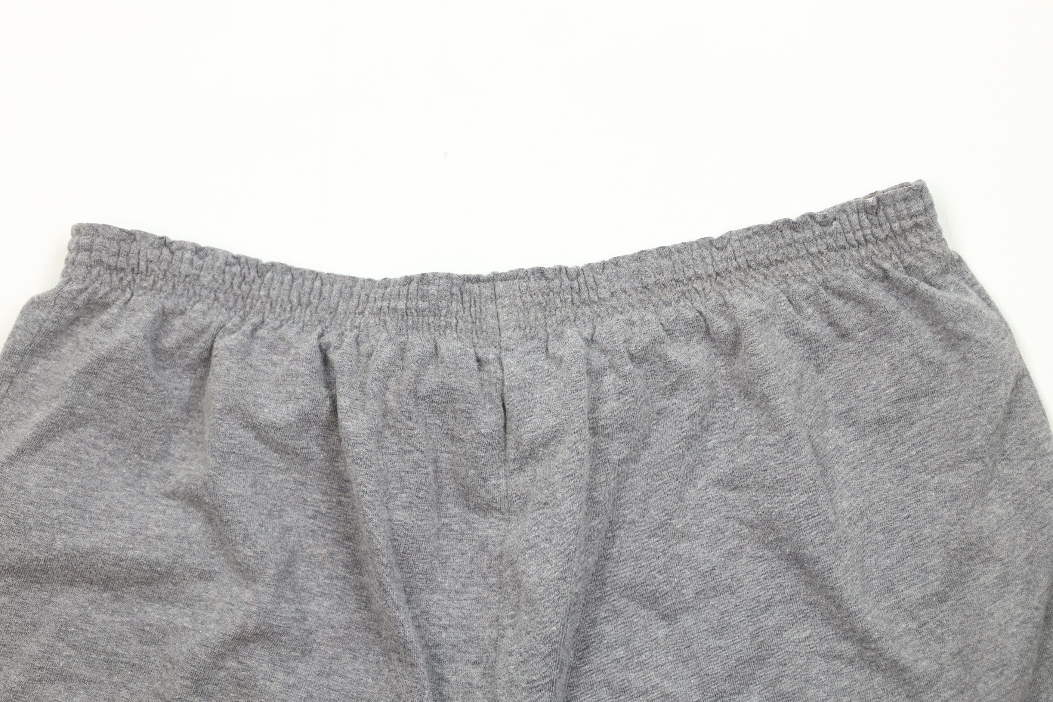 Vintage Vintage 90s Y2K Streetwear Hot Booty Shorts Heather Gray Size 28" / US 6 / IT 42 - 7 Thumbnail
