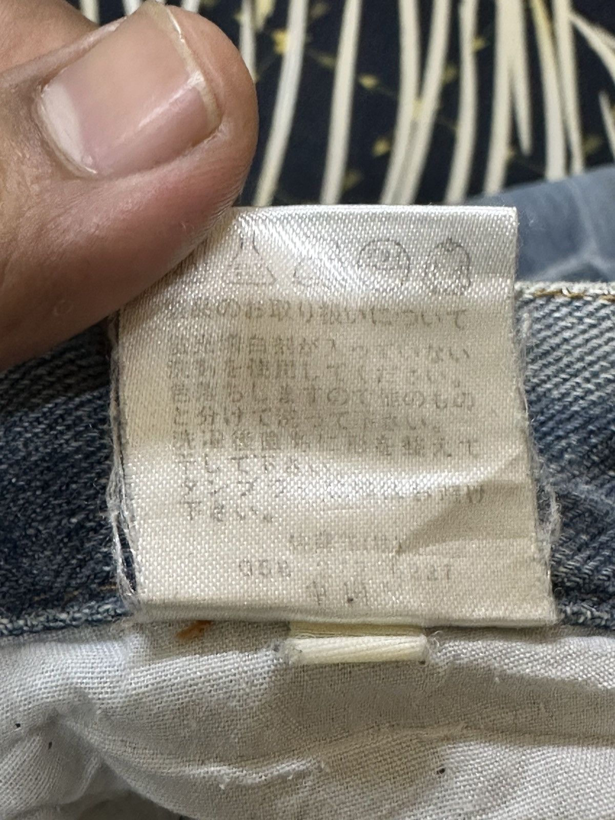 If Six Was Nine Vintage Nylaus Jeans Flare Grunge Studded Denim Size US 30 / EU 46 - 10 Thumbnail