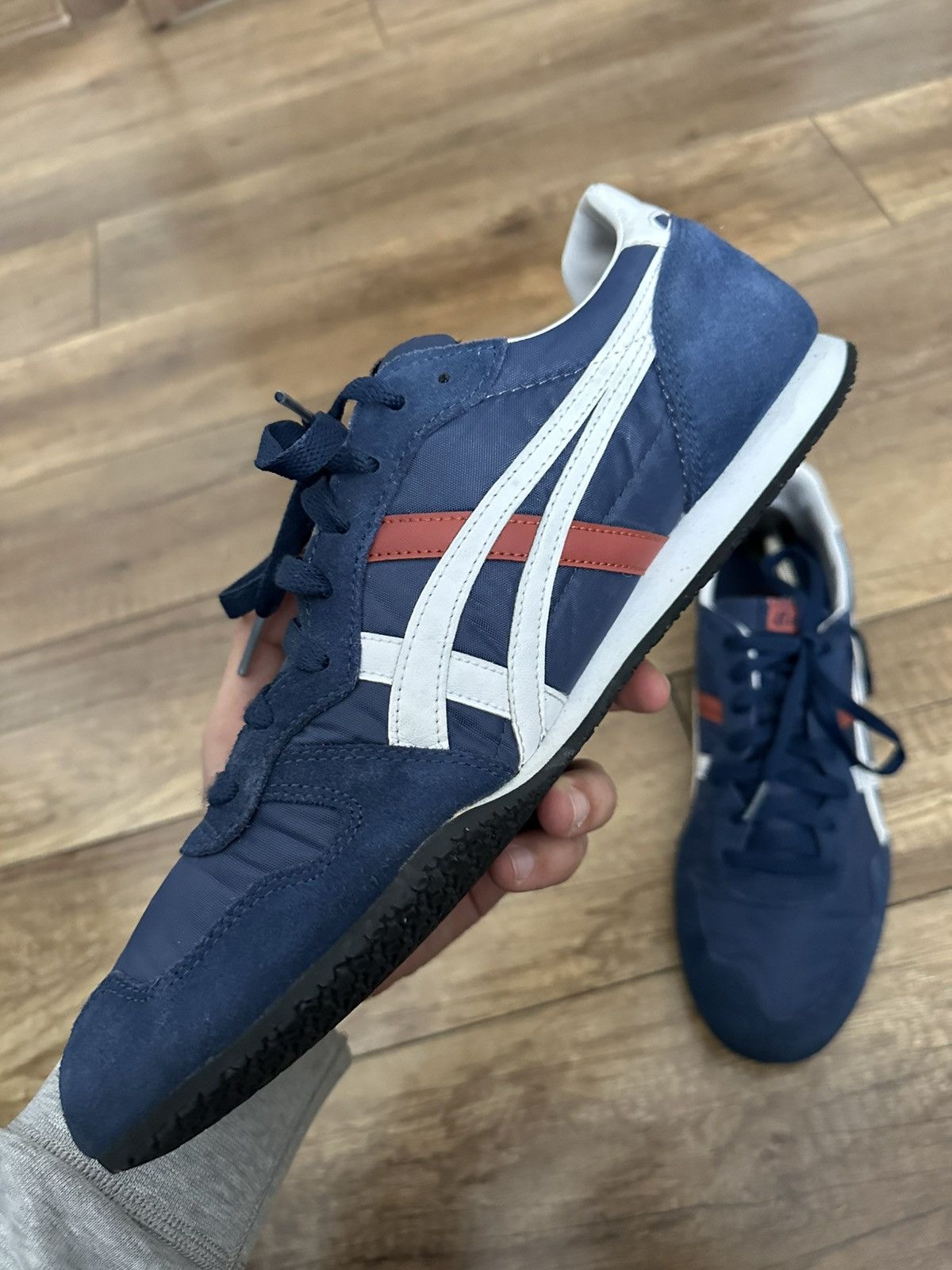 Onitsuka Tiger Asics Onitsuka Tiger Vintage Low Top Sneakers Shoes Size US 12 / EU 45 - 10 Thumbnail