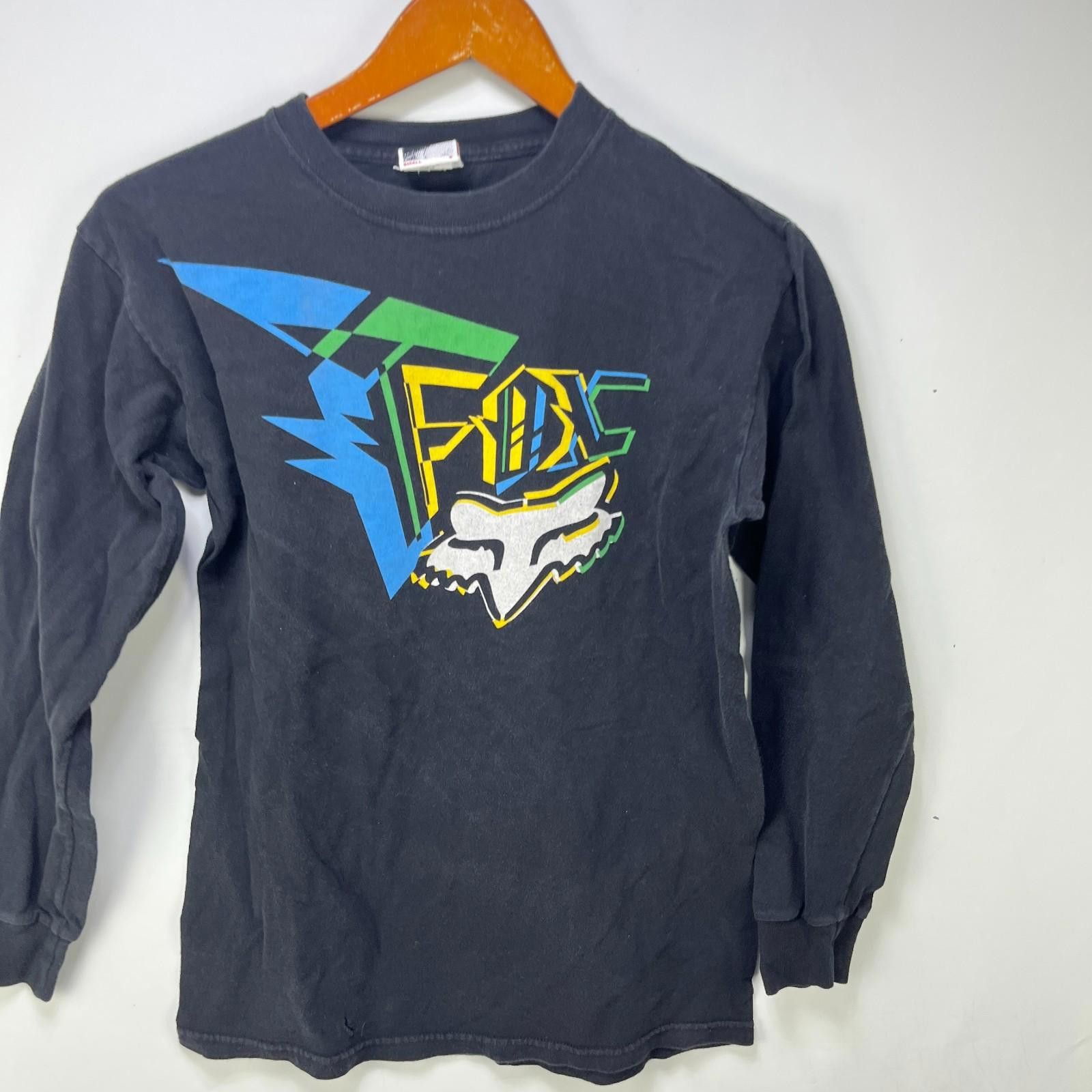 Fox Racing Vintage Fox Y2K Racing Long Sleeve Shirt Small Size US S / EU 44-46 / 1 - 2 Thumbnail
