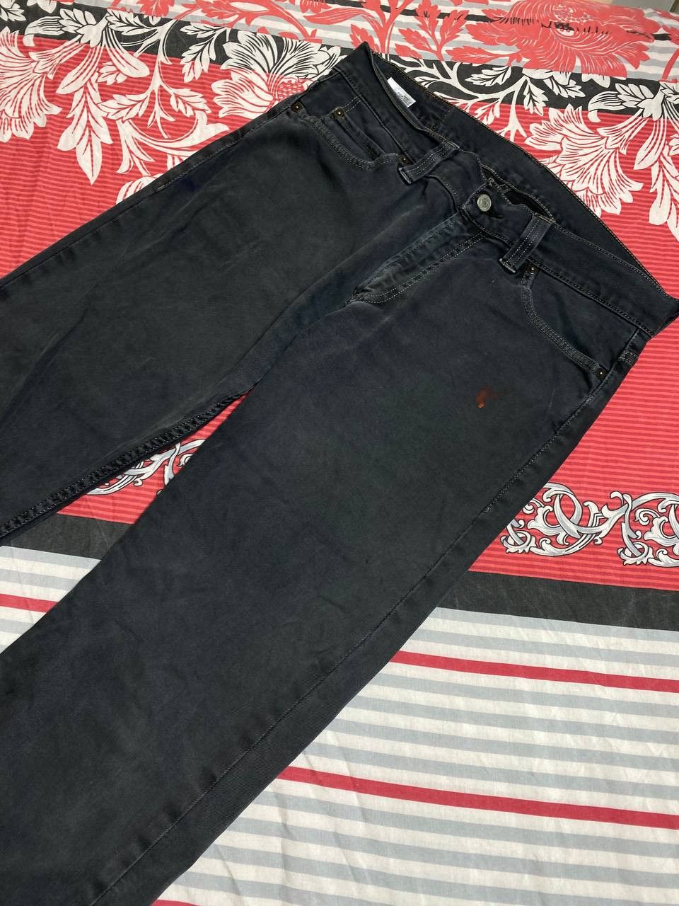 Levi's × Vintage Vintage Levis 506 Black Jeans Levi's Faded Denim Size US 32 / EU 48 - 11 Thumbnail