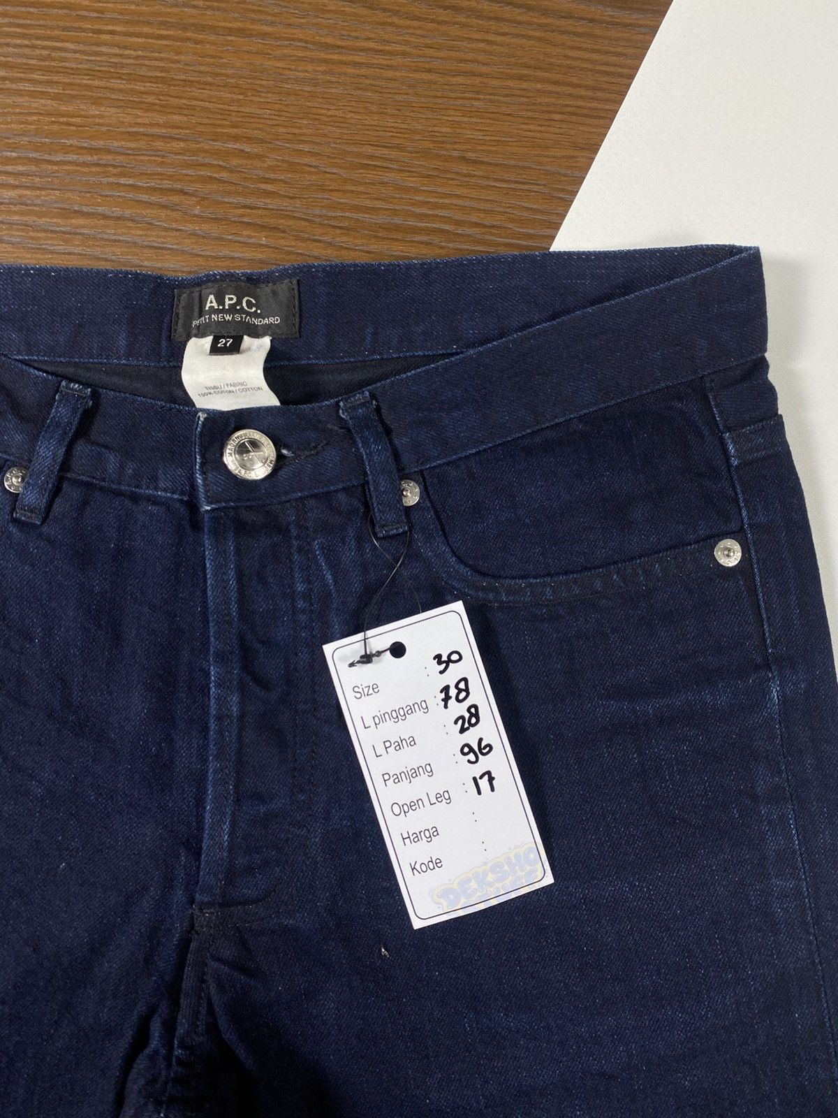 A.P.C. × Carhartt Wip Apc petit jeans pants Size US 30 / EU 46 - 3 Thumbnail