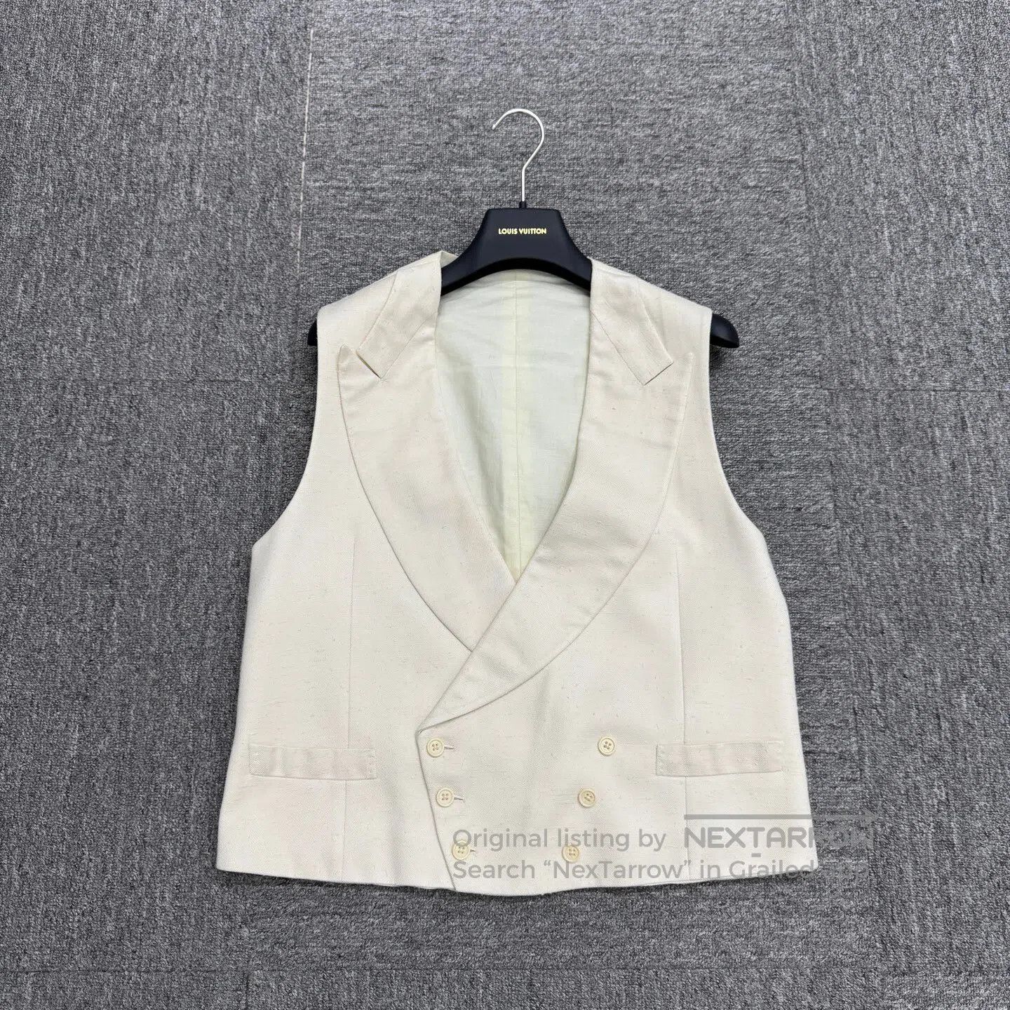 Polo Ralph Lauren RALPH LAUREN Blue-colored mulberry silk patchwork vest| Size S / US 4 / IT 40 - 1 Thumbnail