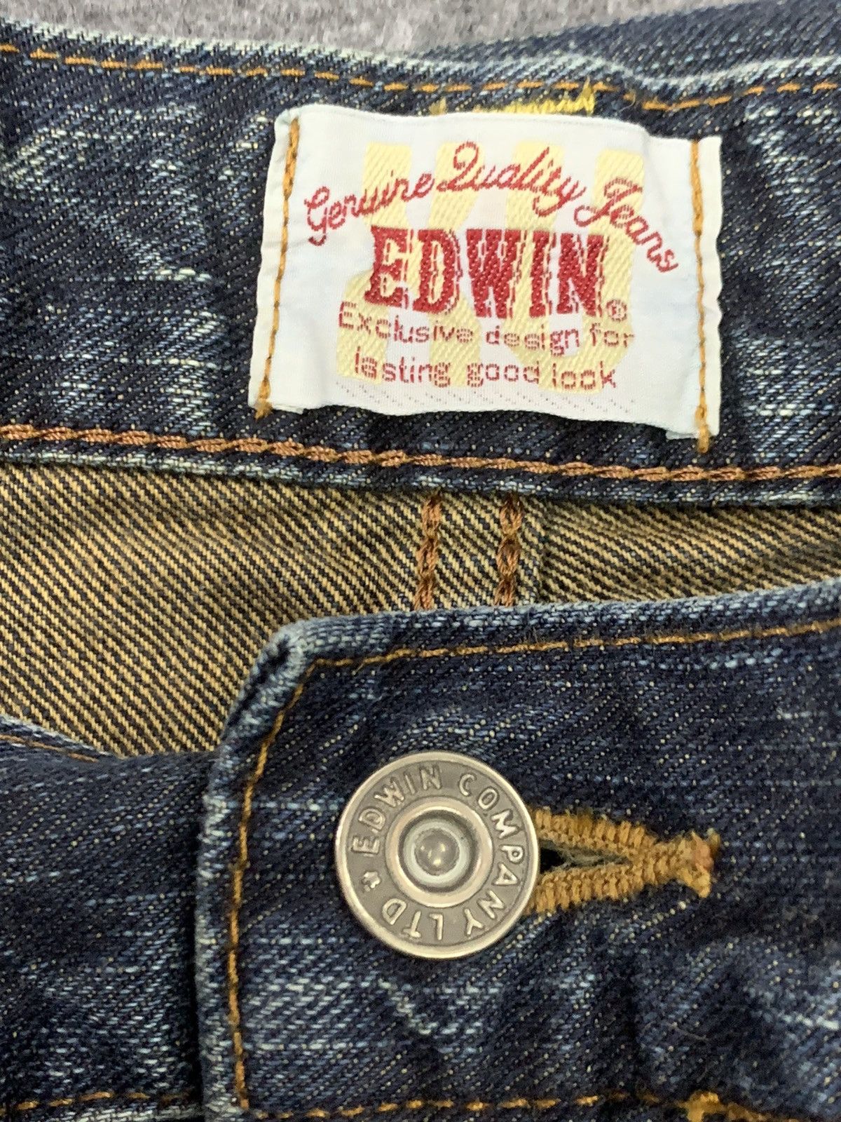 Edwin Distressed Edwin XV vintage rusty denim. Size US 38 / EU 54 - 6 Thumbnail