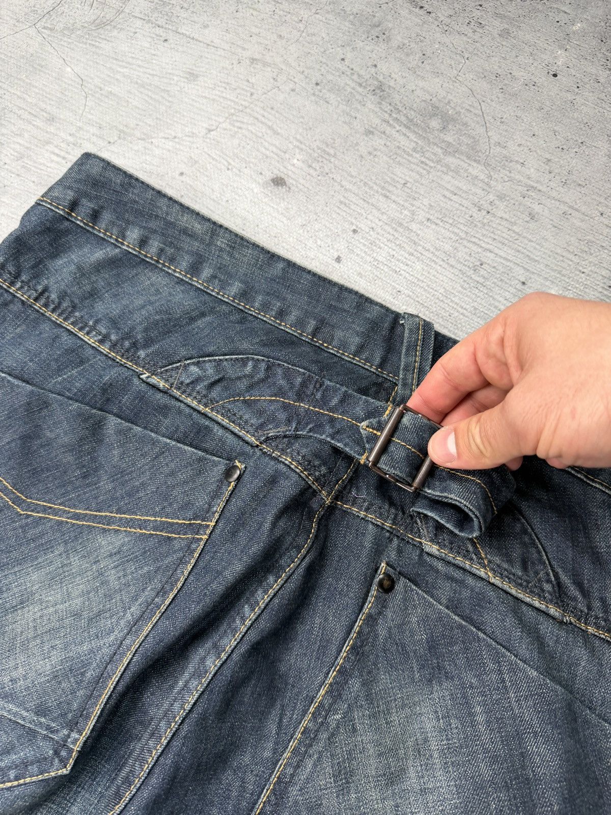 Diesel Levi’s Engineered style Jeans Vibe Belt Jeans Y2K Size US 36 / EU 52 - 5 Thumbnail