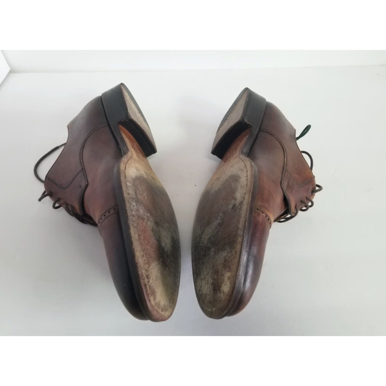 Magnanni Magnanni Oxford Dress Men's Size 9 Brown Leather Cap Toe Lace Up M Shoes Size ONE SIZE - 7 Thumbnail