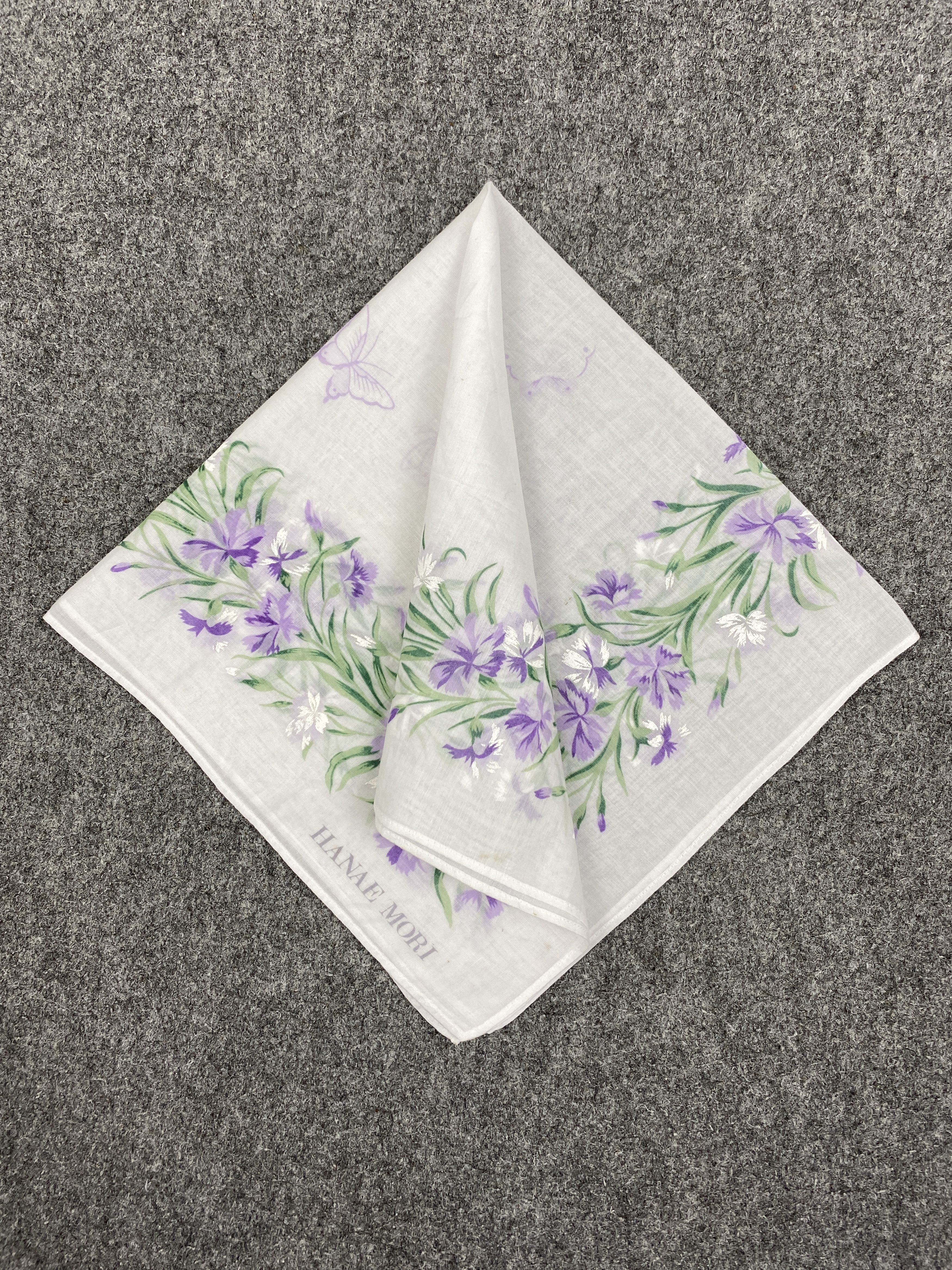 Hanae Mori Hanae Mori Handkerchief / Neckerchief / Bandana HKC0527 Size ONE SIZE - 3 Thumbnail