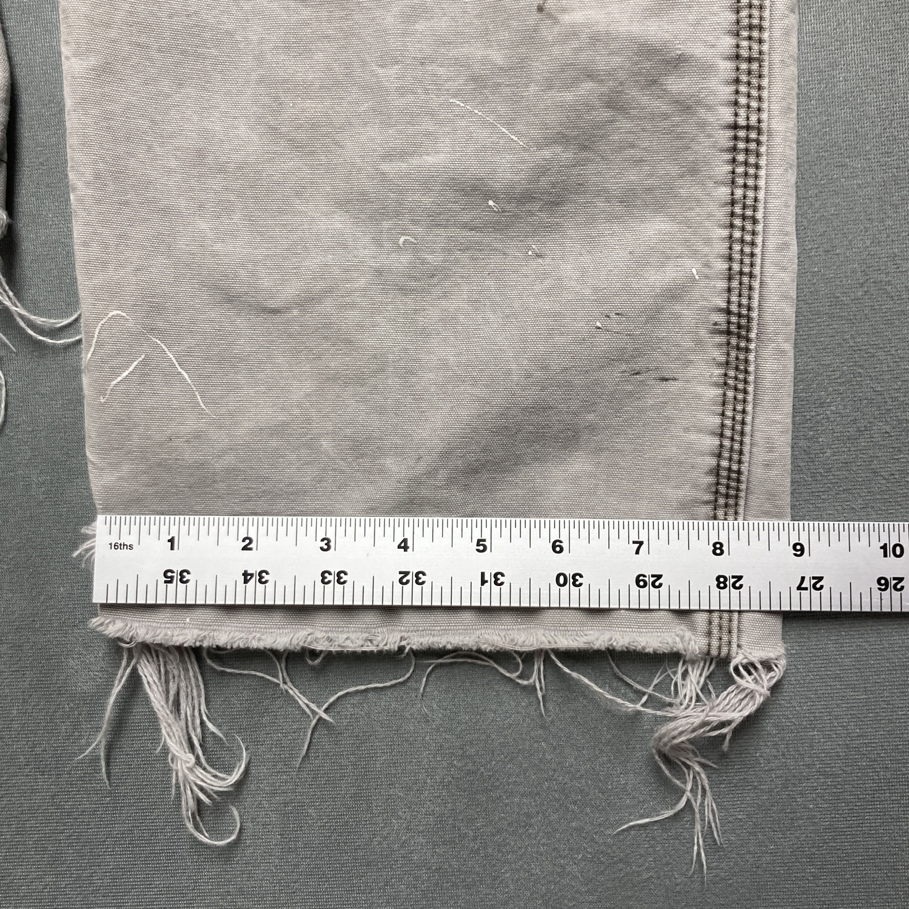 Carhartt Carhartt 36x30 Gray 100% Cotton Canvas Cargo Pants Thrashed Size US 36 / EU 52 - 7 Thumbnail