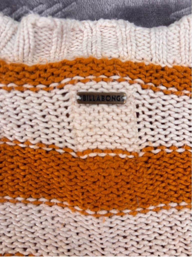 Billabong Women's Billabong Striped Sweater Size S Orange Beige Size XS / US 0-2 / IT 36-38 - 11 Thumbnail