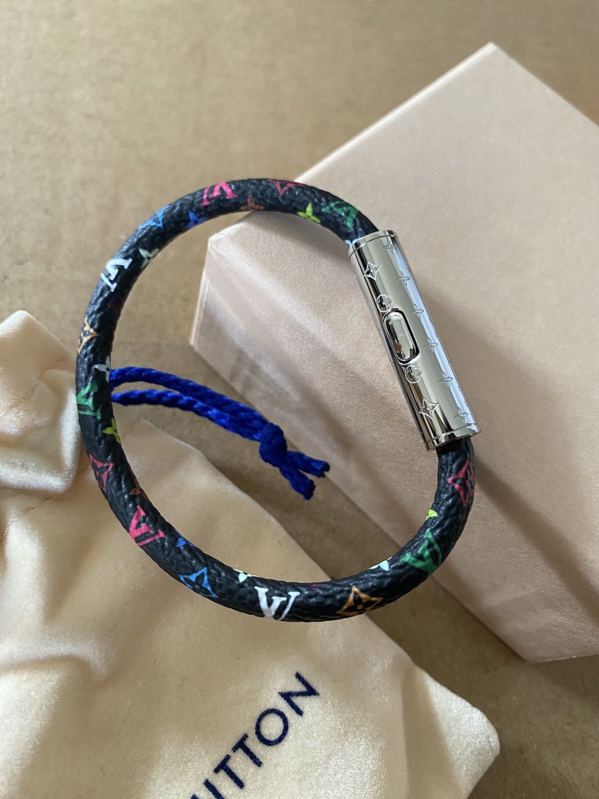 Louis Vuitton × Takashi Murakami LV Murakami Confidential Bracelet Size 17 2025 Black M8974F Size ONE SIZE - 2 Thumbnail