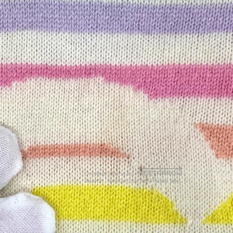 Chanel Chanel Cruise series colour block striped logo cashmere ro Size XXS / US 00 / IT 34 - 9 Thumbnail
