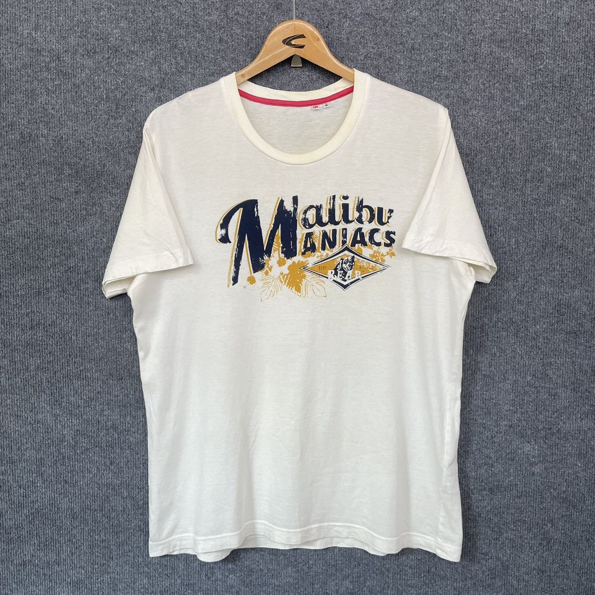 Japanese Brand Uniqlo x Bear Surfboards Malibu Maniacs Surf T 
