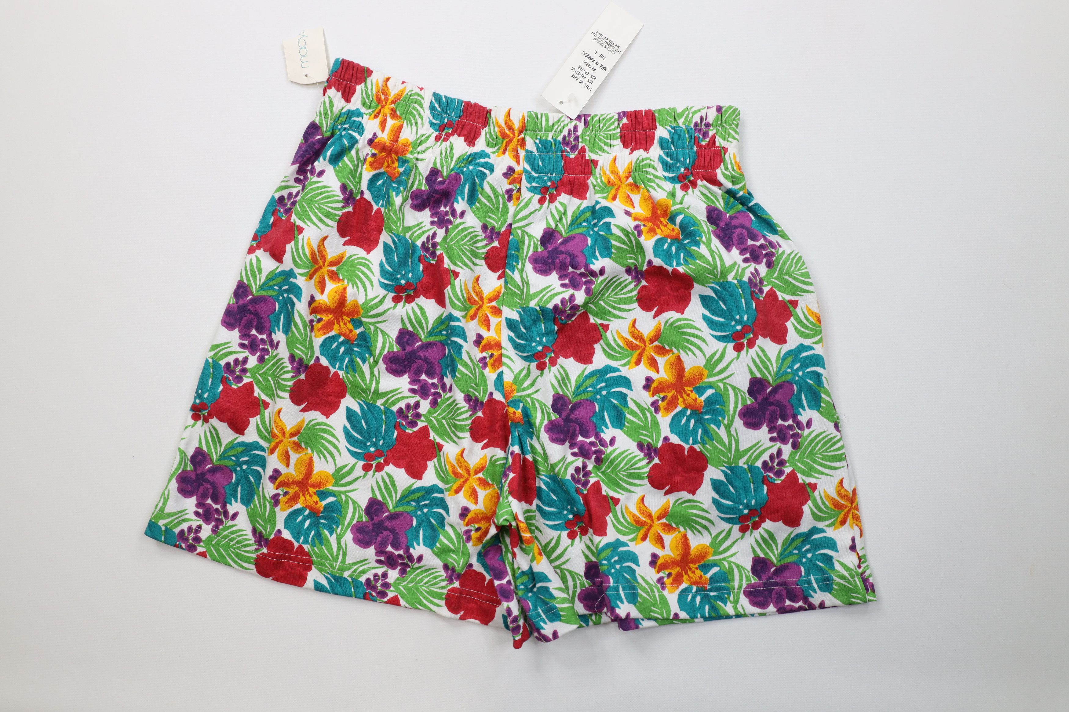 Vintage Deadstock Vintage 90s Streetwear All Over Print Shorts Size 30" / US 8 / IT 44 - 7 Thumbnail