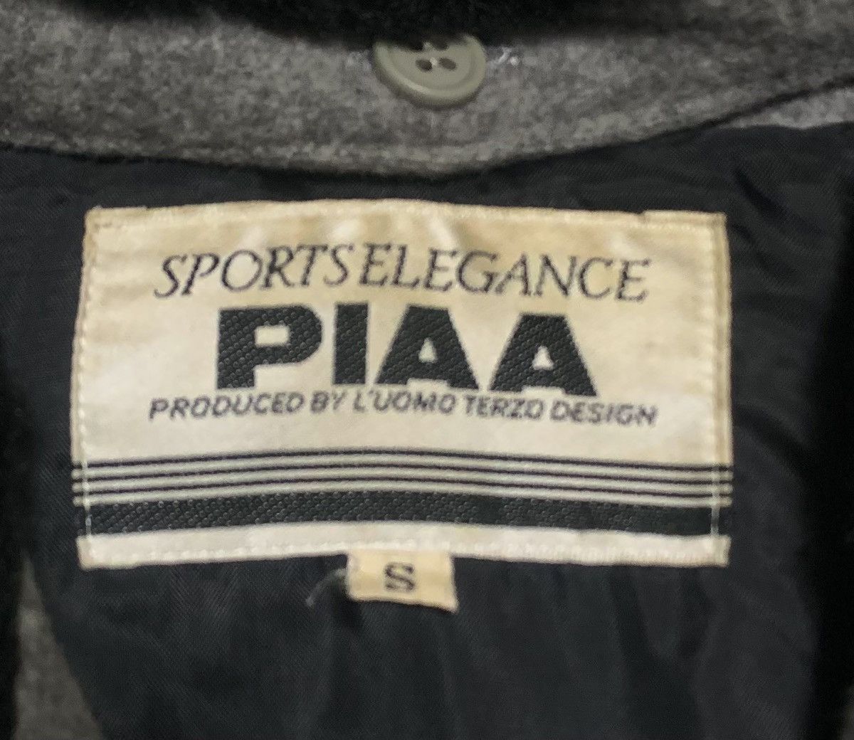 Japanese Brand Vintage 90s PIAA Wool Bomber Jacket Size US S / EU 44-46 / 1 - 5 Thumbnail