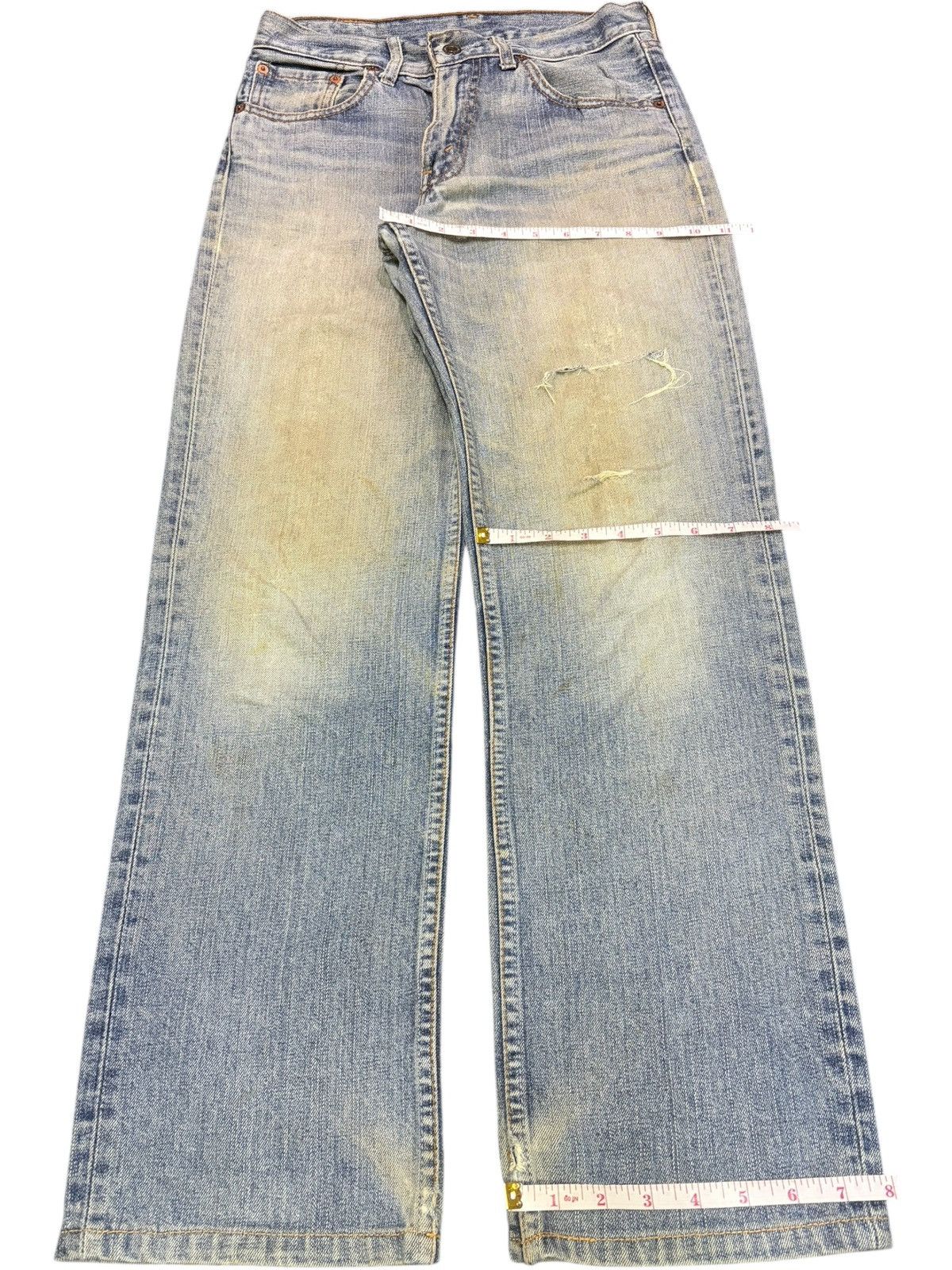 Levi's Vintage 90s Levis 502 Mud Wash Distressed Jeans Size US 28 / EU 44 - 8 Thumbnail