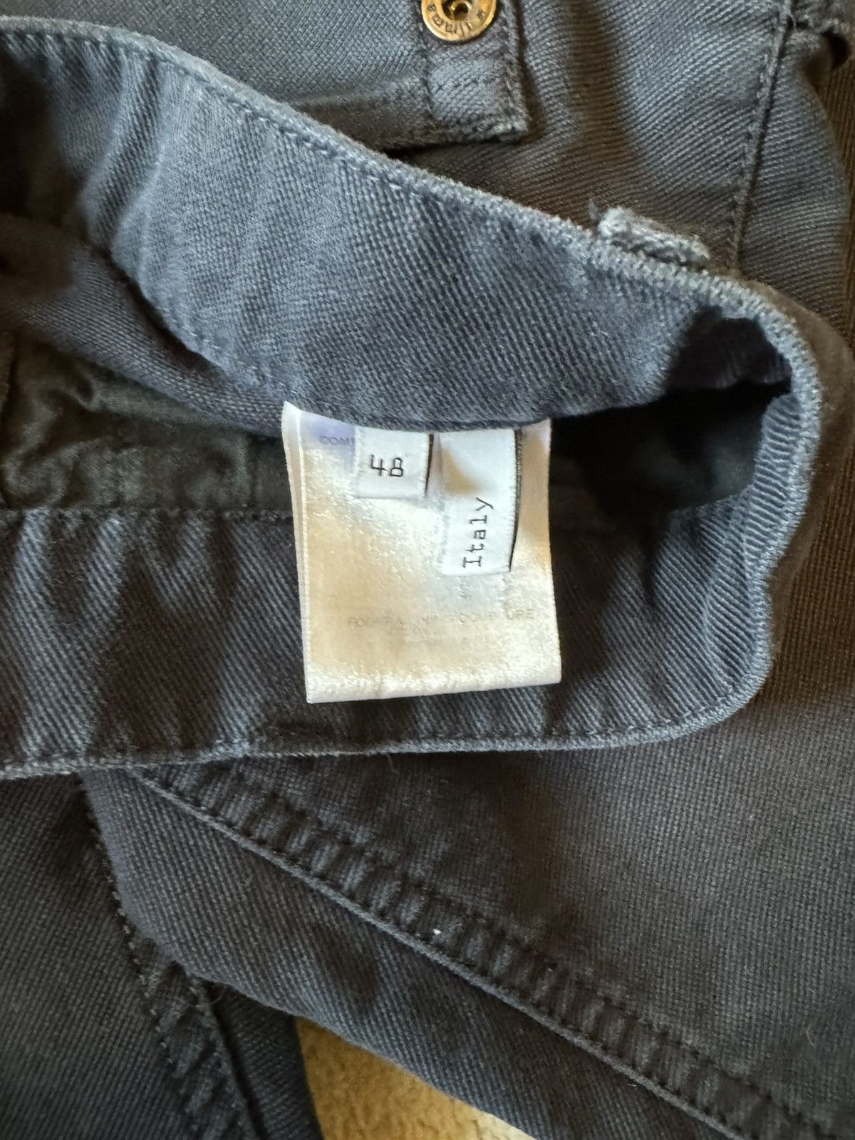 Balenciaga × Vintage Balenciaga Paris Denim Jeans Dark Navy Size US 32 / EU 48 - 6 Thumbnail