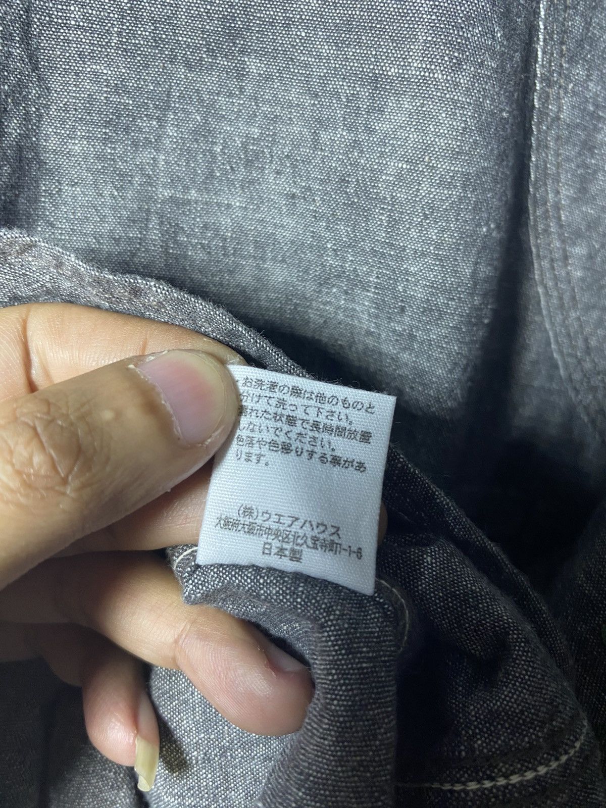 Warehouse & Co. Warehouse Co. Duck Digger Vintage Chambray Button Ups Jeans Size US L / EU 52-54 / 3 - 8 Thumbnail