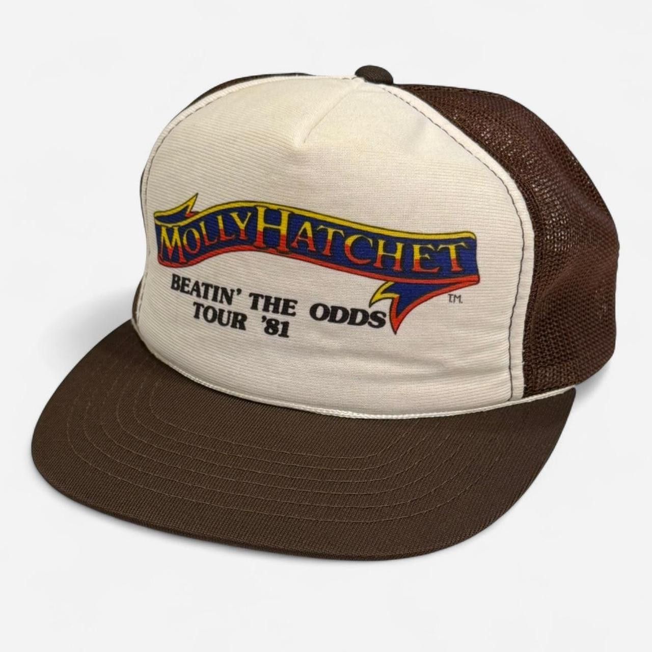 Vintage VTG 80s MOLLY HATCHET TRUCKER HAT Size ONE SIZE - 1 Thumbnail