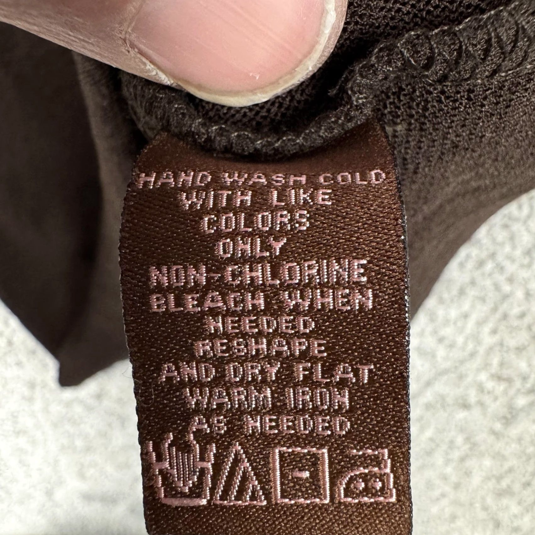 Vintage VINTAGE Bandolino Top S Brown Chic Layering Minimalist Dark Romantic Goth Vamp Capsule Size S / US 4 / IT 40 - 6 Thumbnail