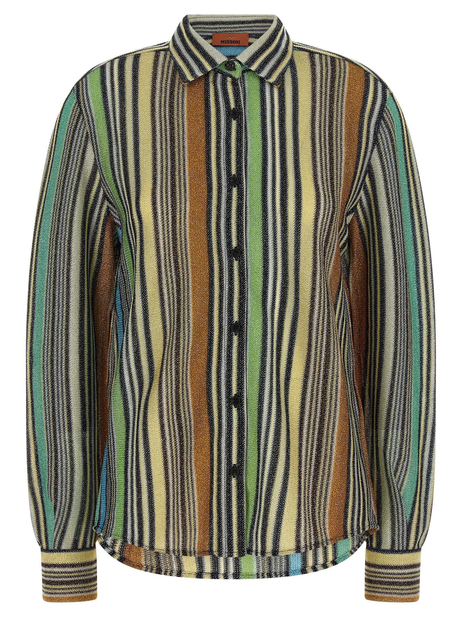 Missoni Lamé viscose shirt Size M / US 6-8 / IT 42-44 - 1 Thumbnail