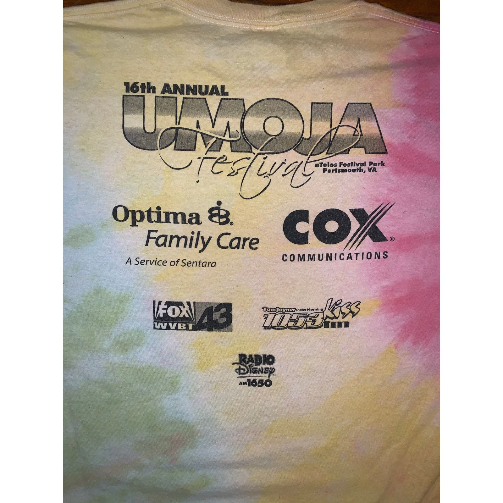 Other × Vintage 2006 Umoja Festival Tie Dye Tee XL Delta Pro Weight Africa Size US XL / EU 56 / 4 - 2 Thumbnail