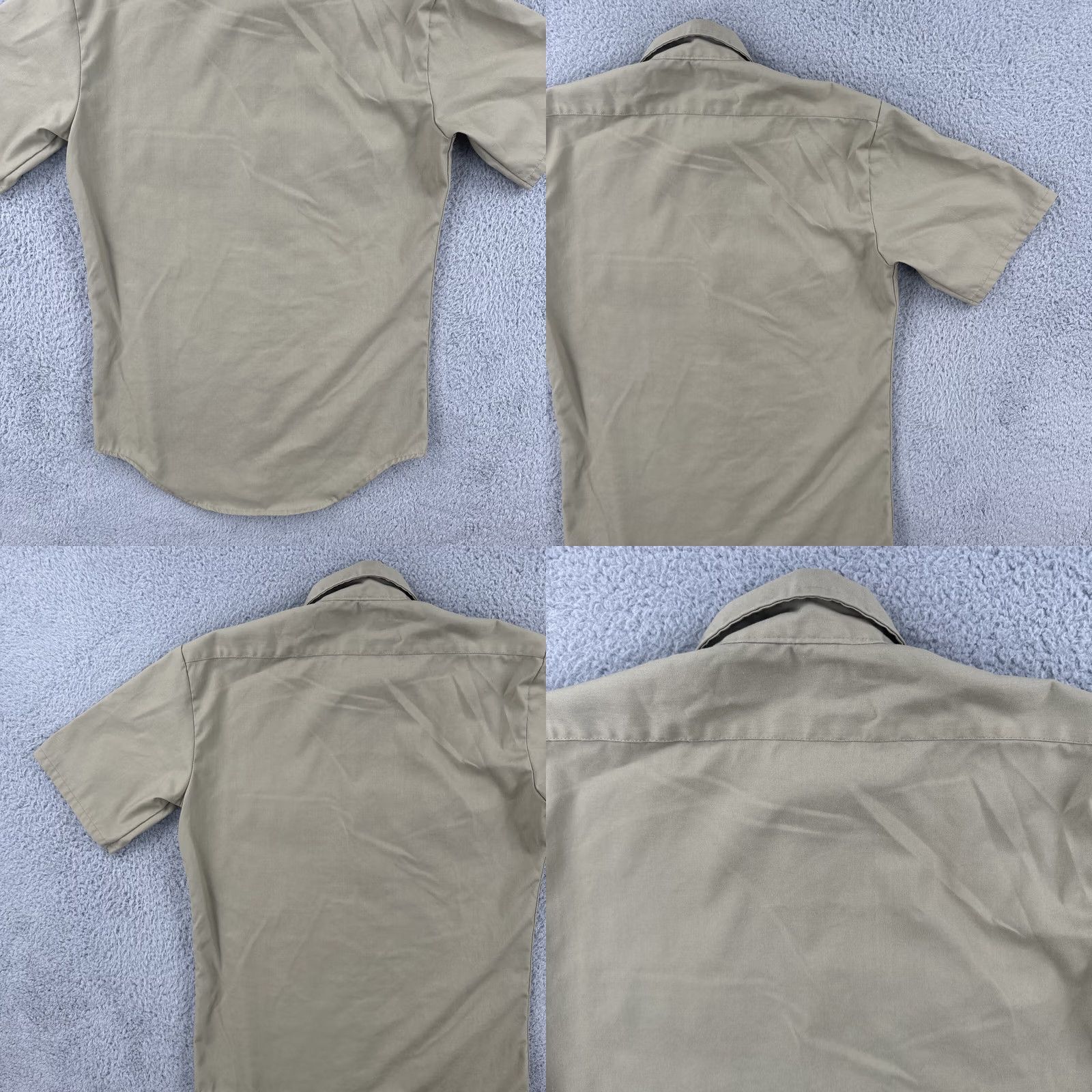 Vintage VINTAGE Big Mac Shirt Button Down Short Sleeve Beige Small Made In USA Work Wear 1970s Size US S / EU 44-46 / 1 - 11 Thumbnail