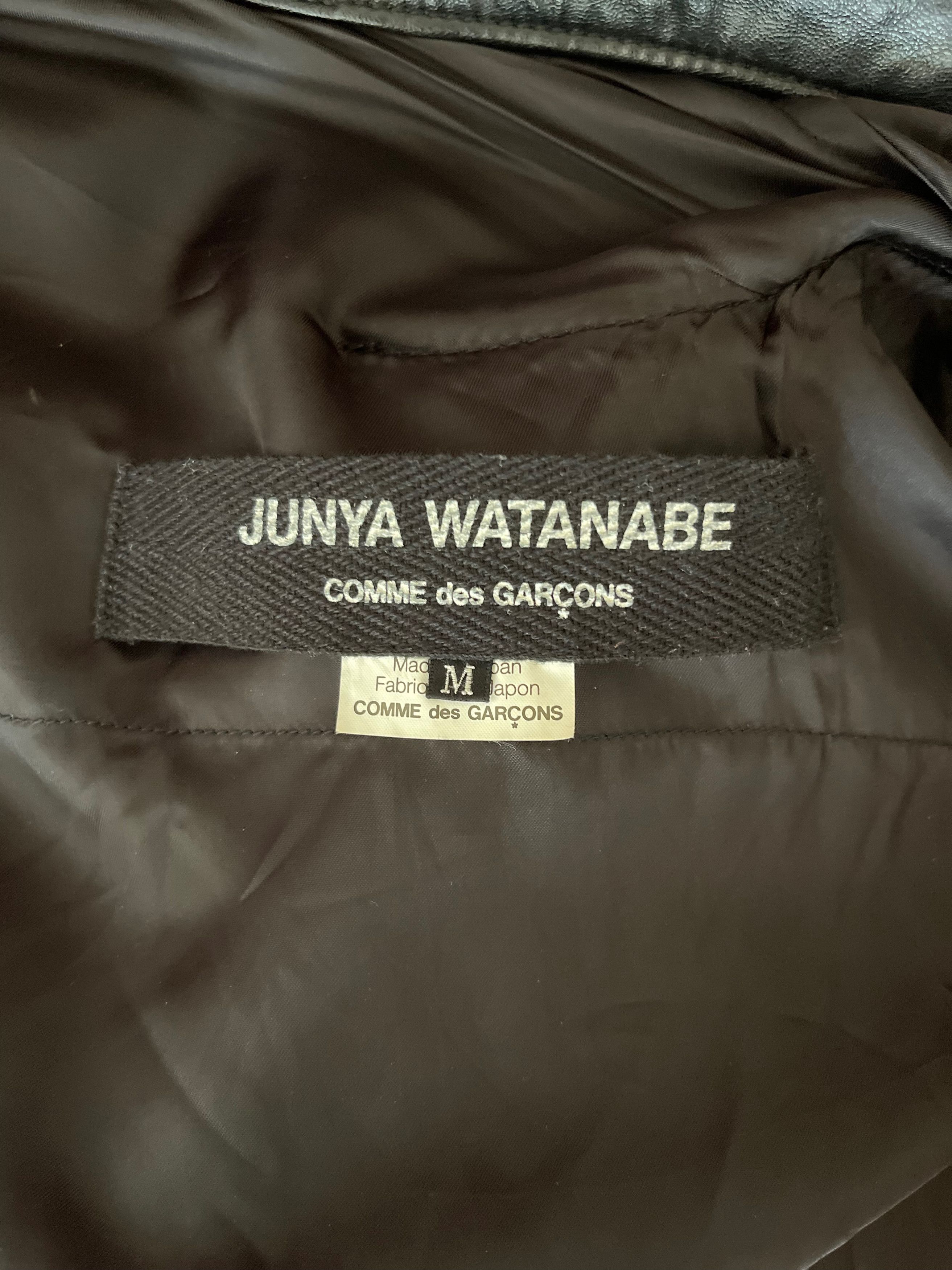 Junya Watanabe JUNYA WATANABE X CDG VINTAGE LEATHER VEST Size M / US 6-8 / IT 42-44 - 6 Thumbnail