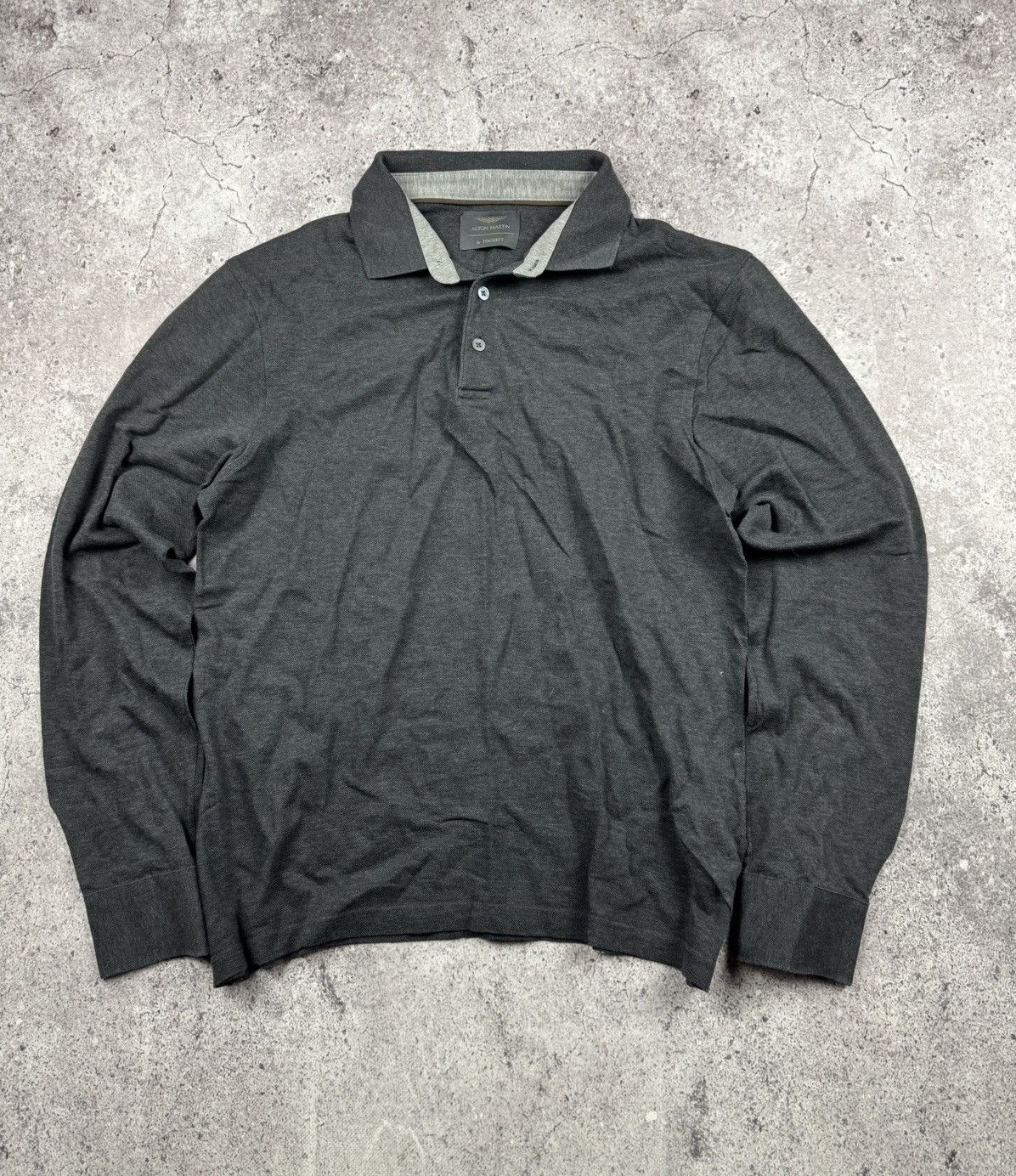 Hackett × Vintage 🏎️ ASTON MARTIN HACKETT LONGSLEEVE RETRO POLO Y2K 90’s Size US M / EU 48-50 / 2 - 1 Thumbnail