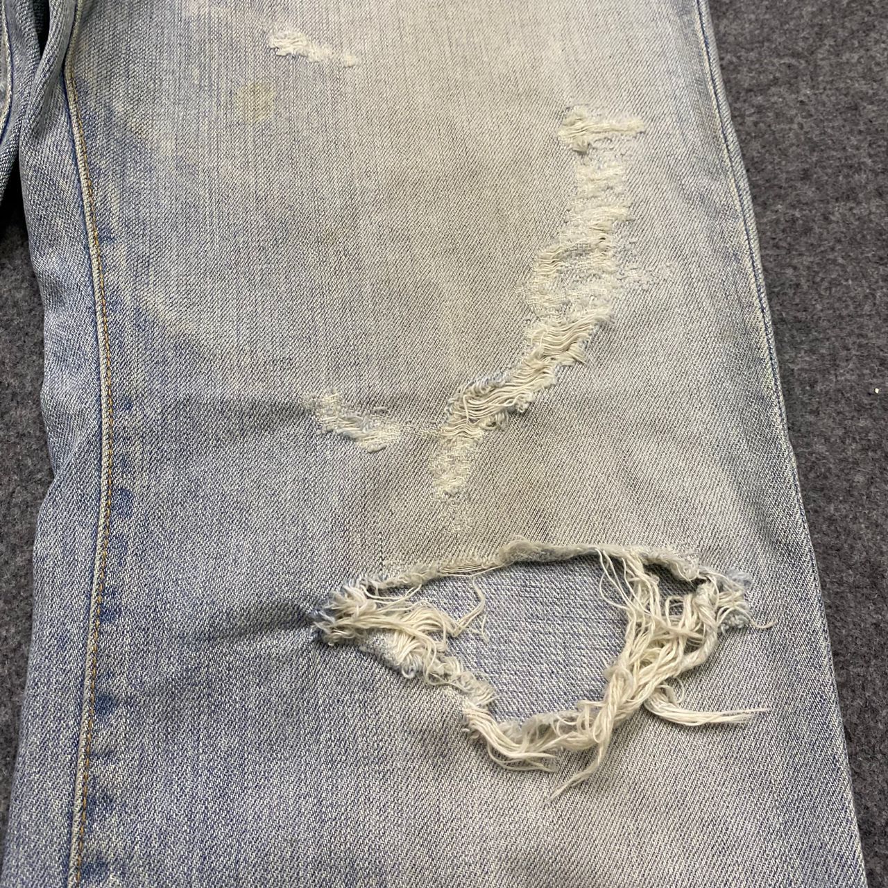 If Six Was Nine 💥Best Offer💥Vintage Blue Way Distressed Denim Size US 30 / EU 46 - 14 Thumbnail
