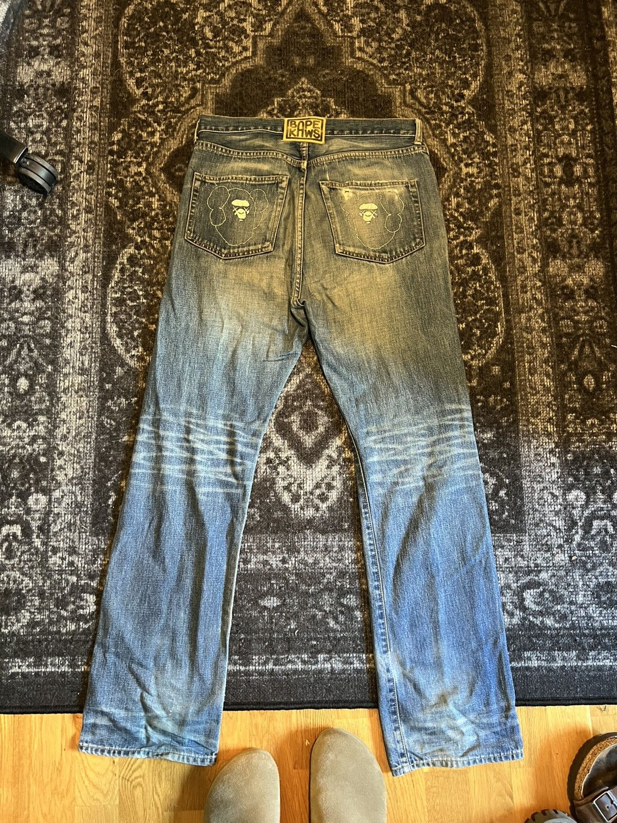 Bape × Kaws Bape X kaws jeans Size US 30 / EU 46 - 2 Thumbnail