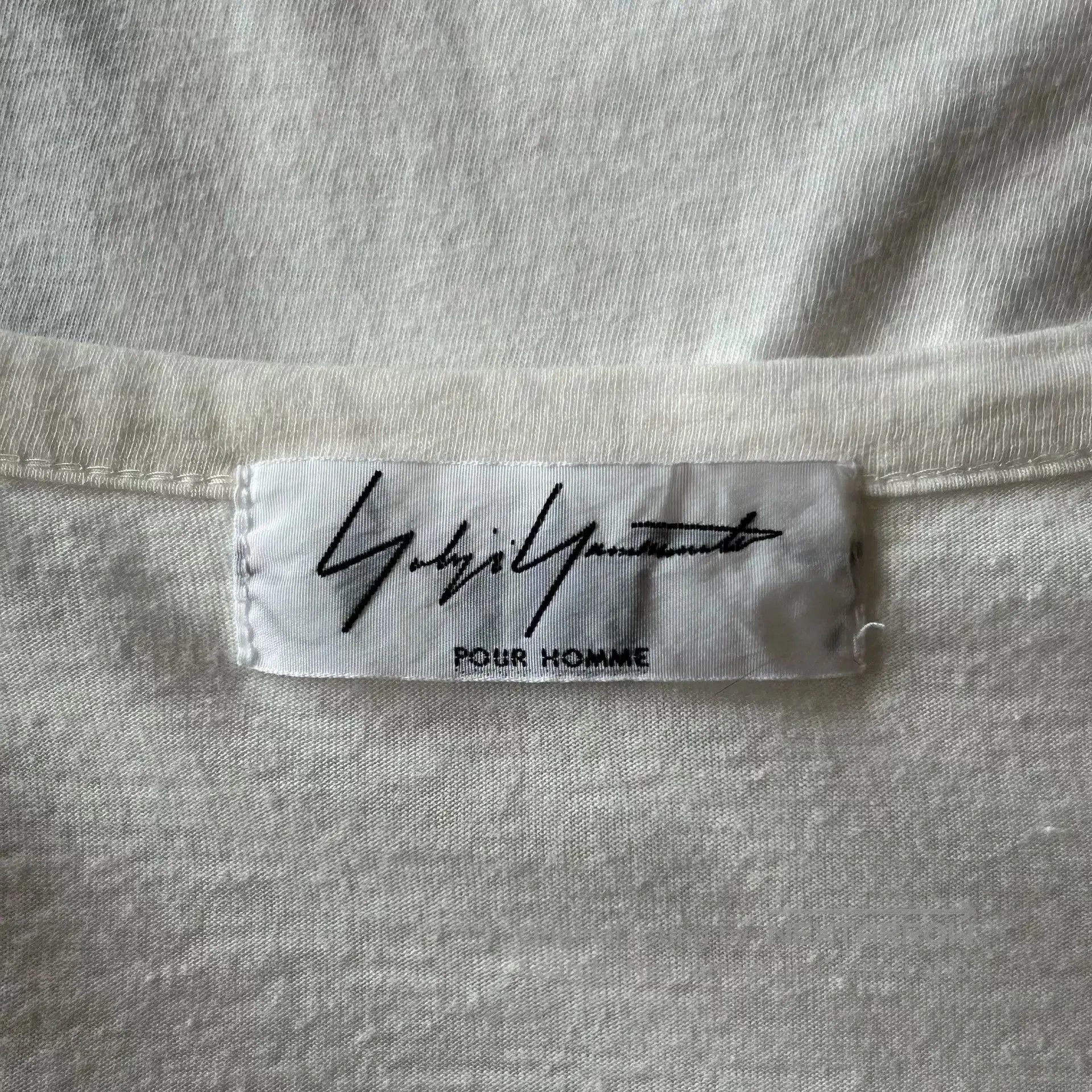 Yohji Yamamoto black and white short sleeve t. Size US M / EU 48-50 / 2 - 6 Thumbnail