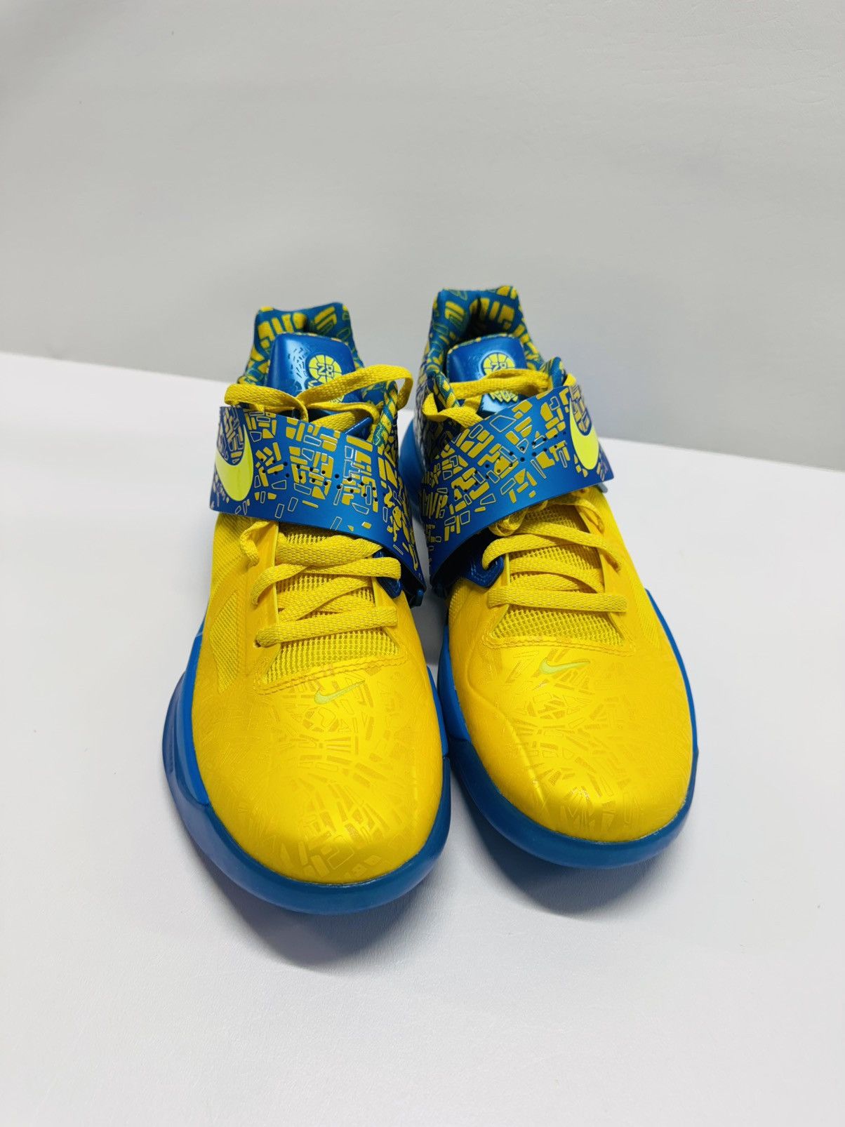 Nike Nike Zoom KD 4 2025 Scoring Title Photo Blue Lemon Twist Size US 11 / EU 44 - 4 Thumbnail