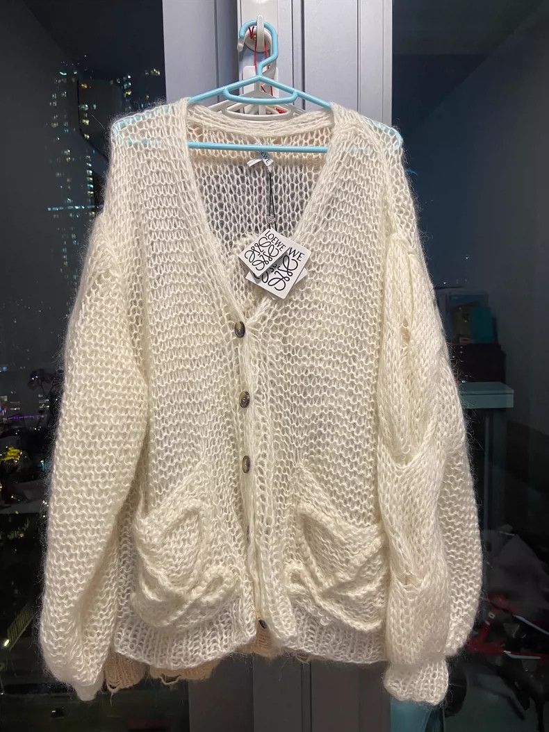 Loewe loewe Knitted cardigan 2505-Nextarrow Size US S / EU 44-46 / 1 - 1 Thumbnail