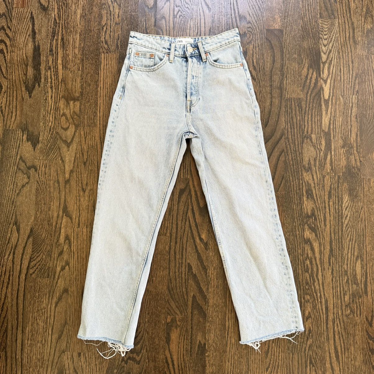 Zara Zara Straight Leg Jeans (Size 2) Size 26" / US 2 / IT 38 - 1 Thumbnail