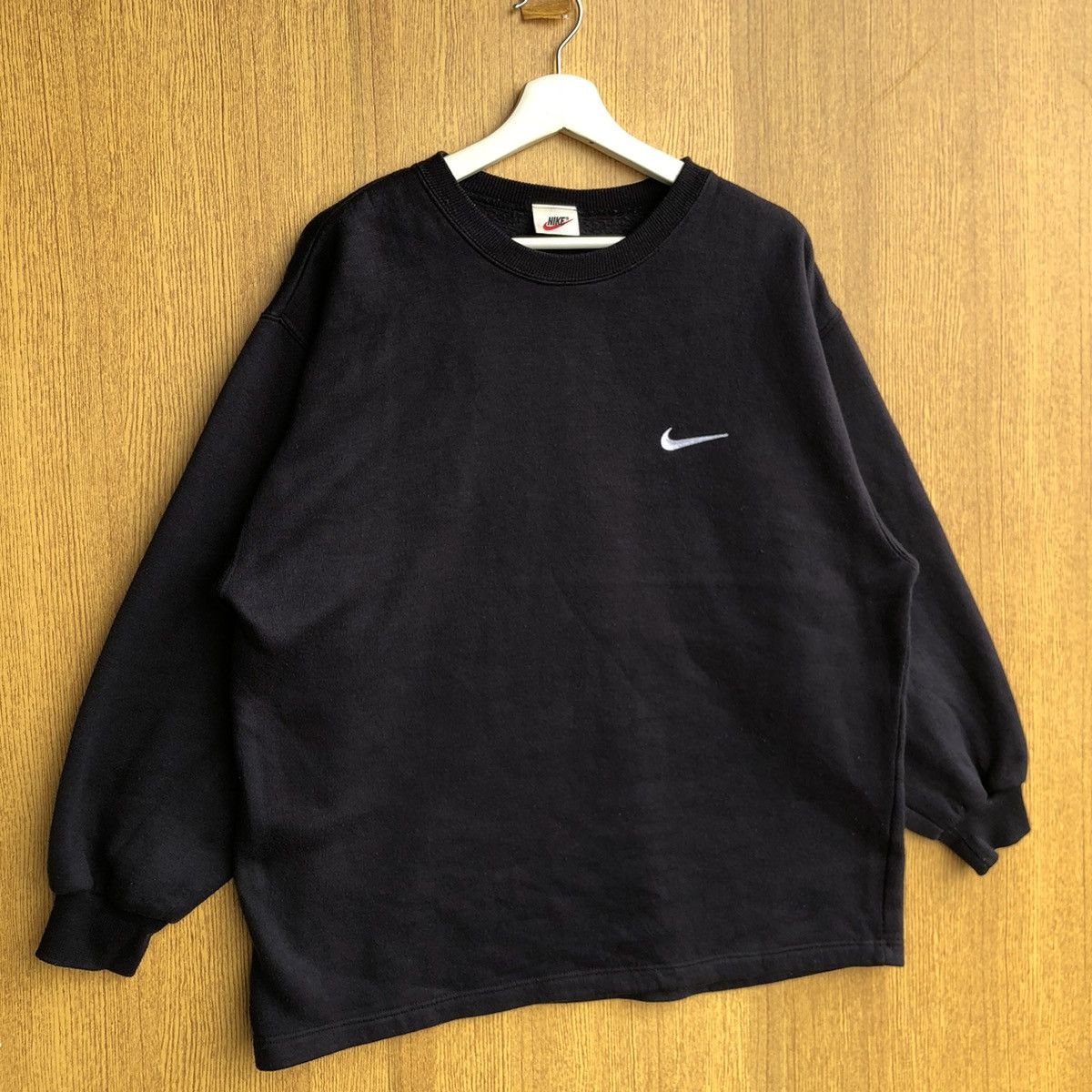 Nike × Vintage Vintage Nike Sportswear Fleece Sweatshirt Size US L / EU 52-54 / 3 - 2 Thumbnail