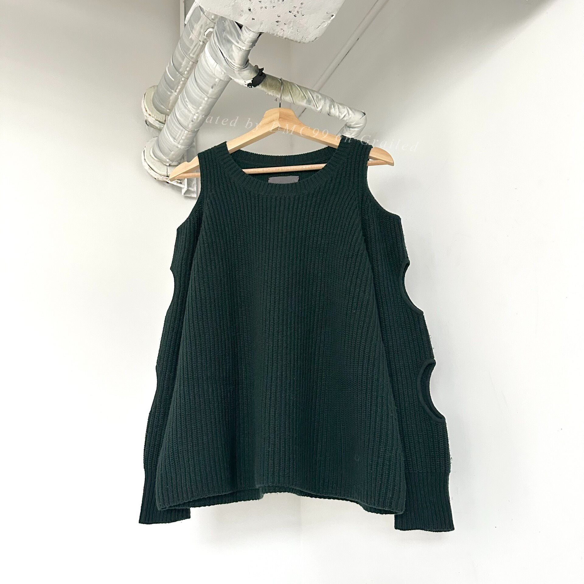 Other Zoe Jordan Forest Green Hollow Cashmere Sweater Size M / US 6-8 / IT 42-44 - 1 Thumbnail